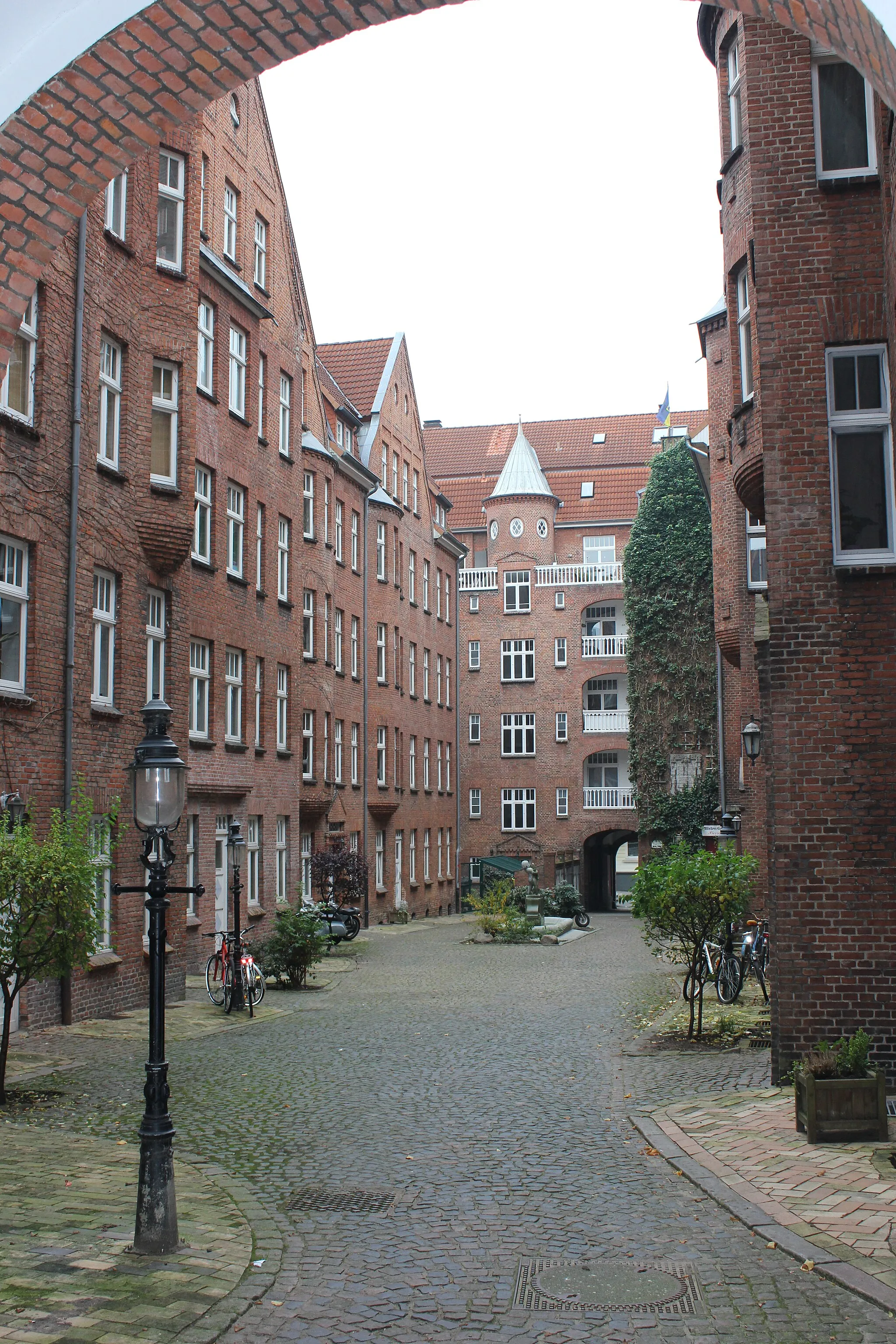 Photo showing: Burghof, Flensburg