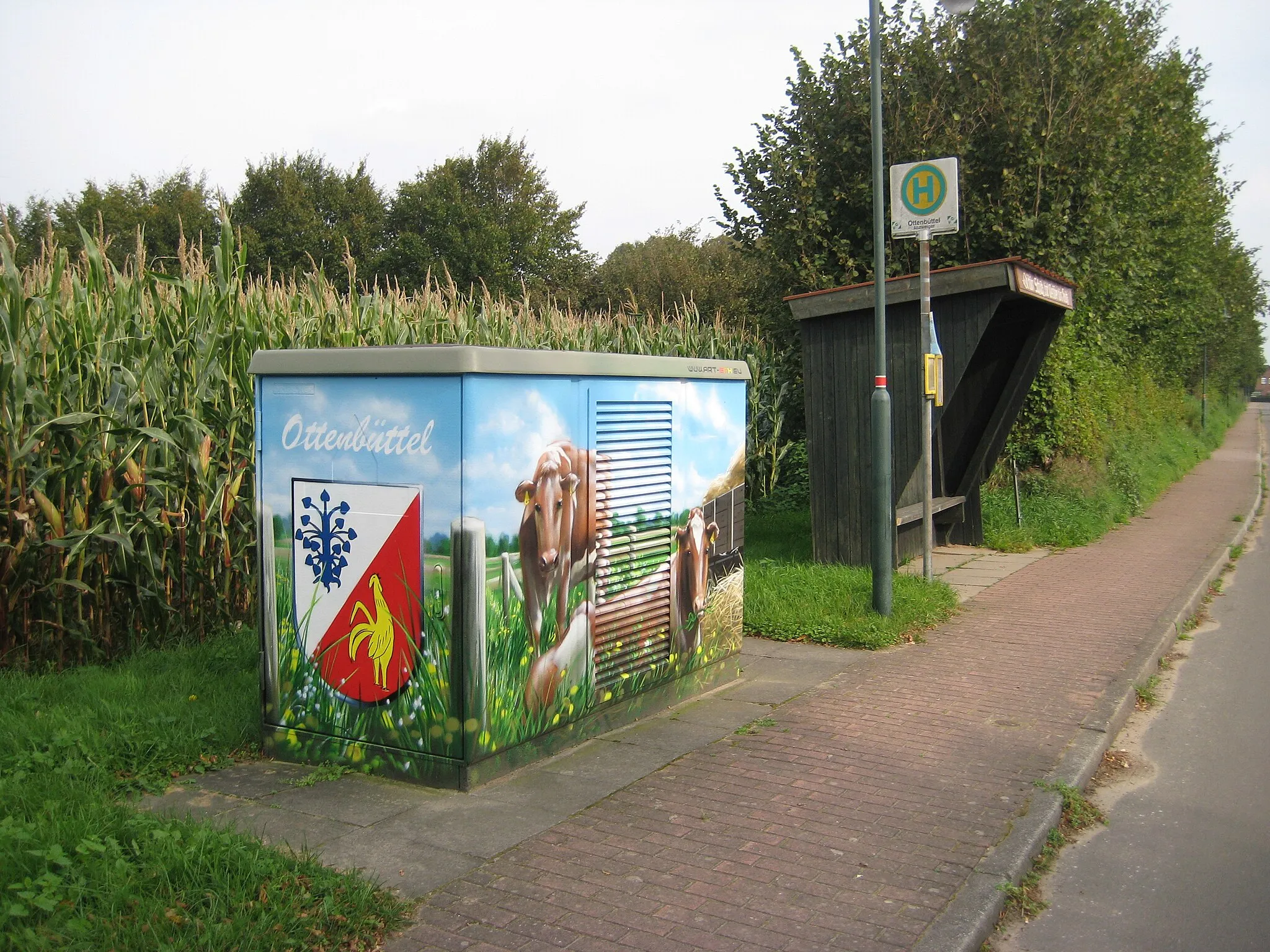 Photo showing: Eine freundliche Begrüssung der Anreisenden