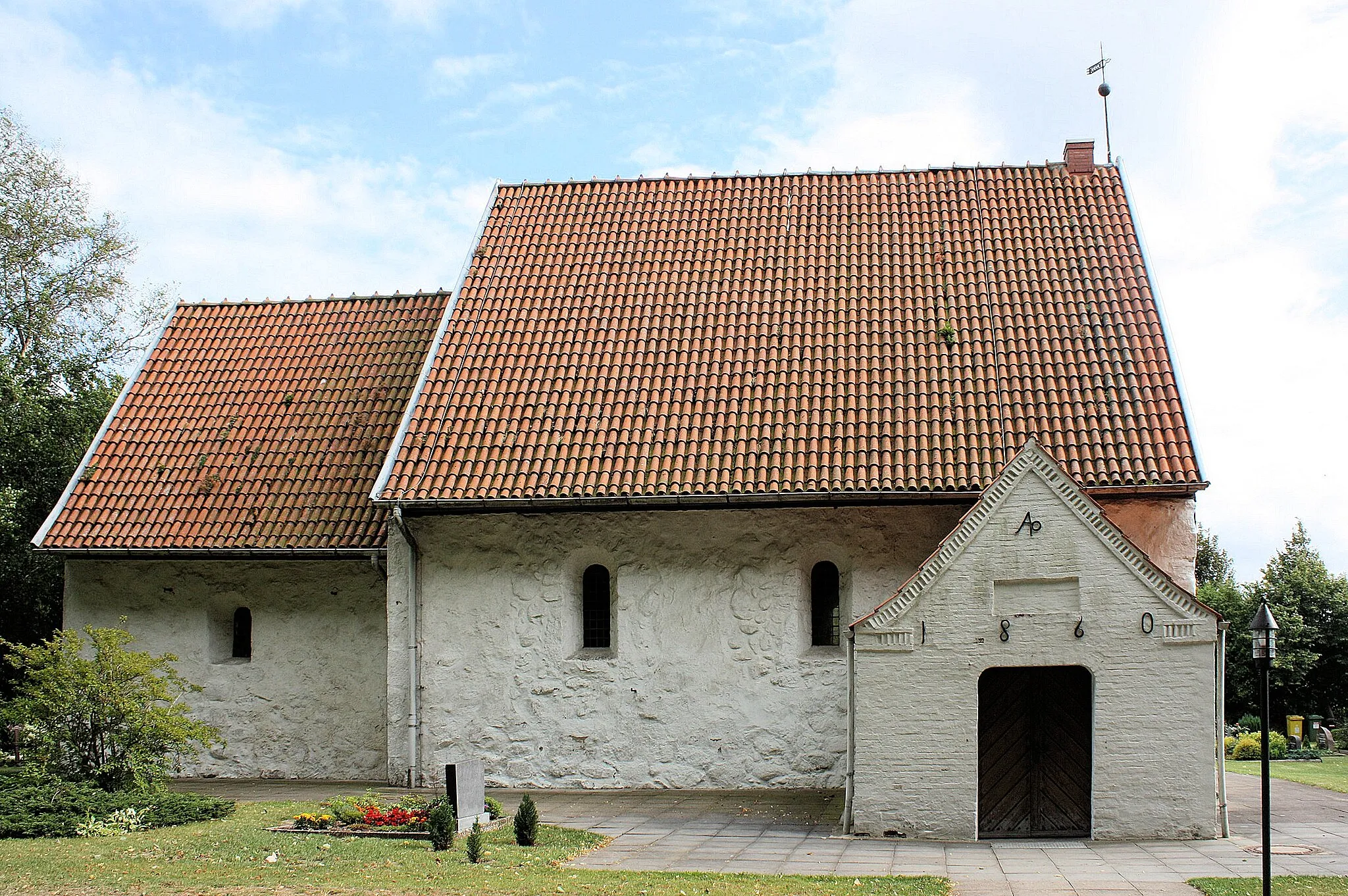 Photo showing: Olderup, die Dorfkirche