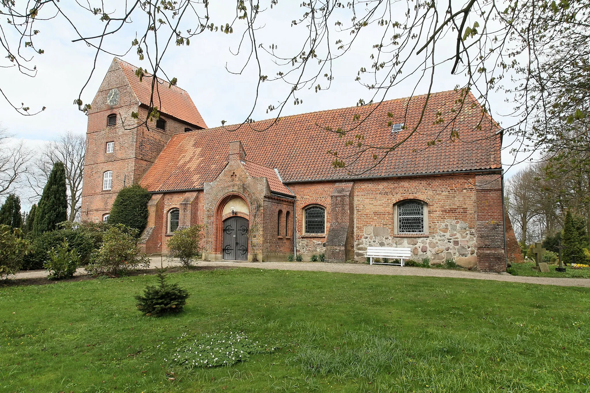 Photo showing: Waabs, Klein-Waabs, Kirche St. Marien