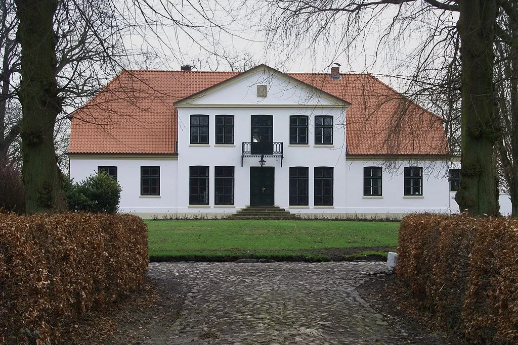 Photo showing: Manor-house of Seestermuehe in Schleswig-Holstein, Germany