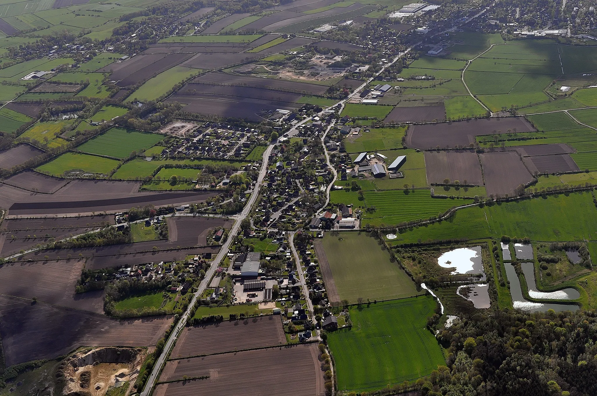 Photo showing: Luftbilder von der Nordseeküste 2012-05