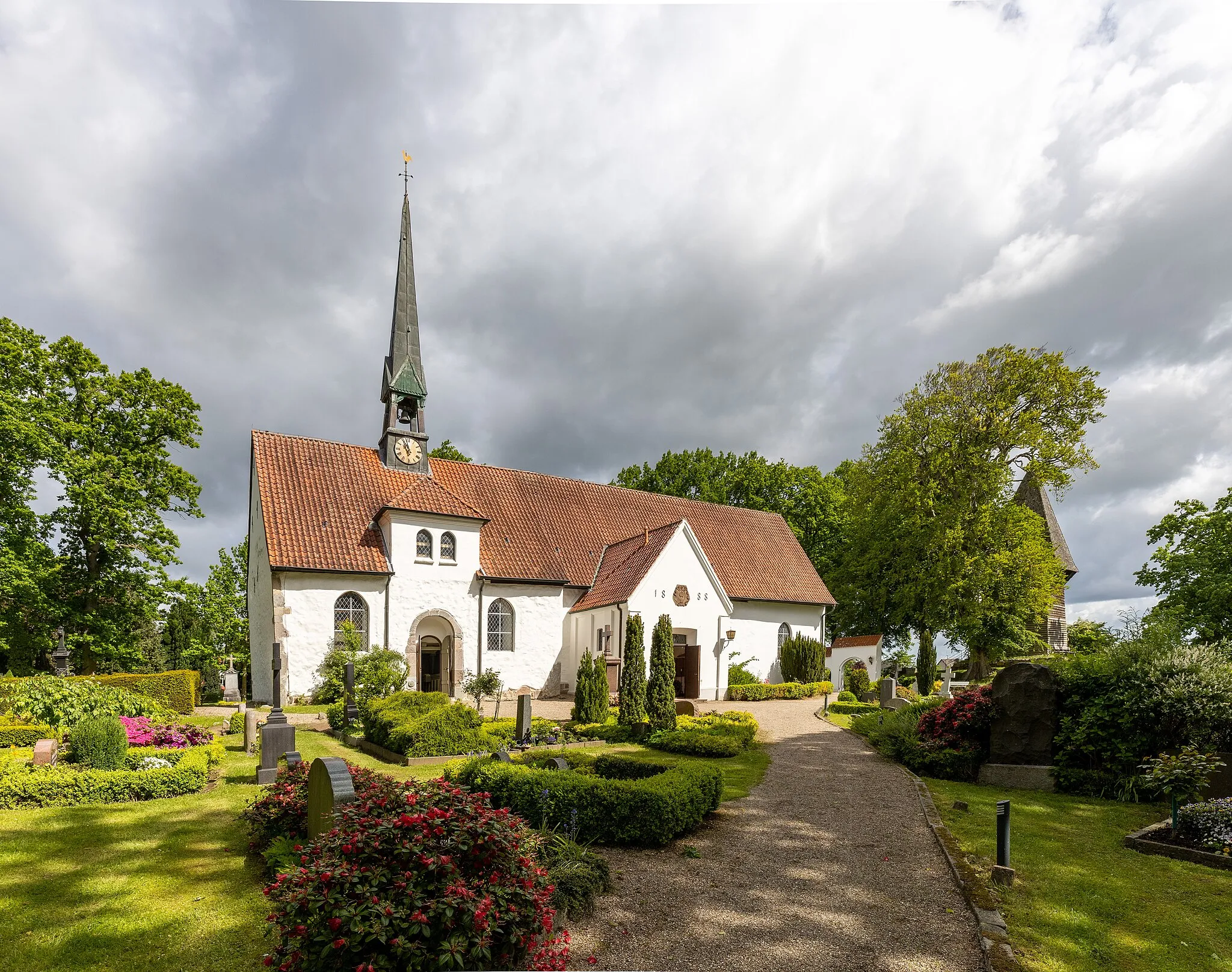 Photo showing: Wilhadikirche (Ulsnis). Ein Kulturdenkmal gemäß de:Liste der Kulturdenkmale in Ulsnis