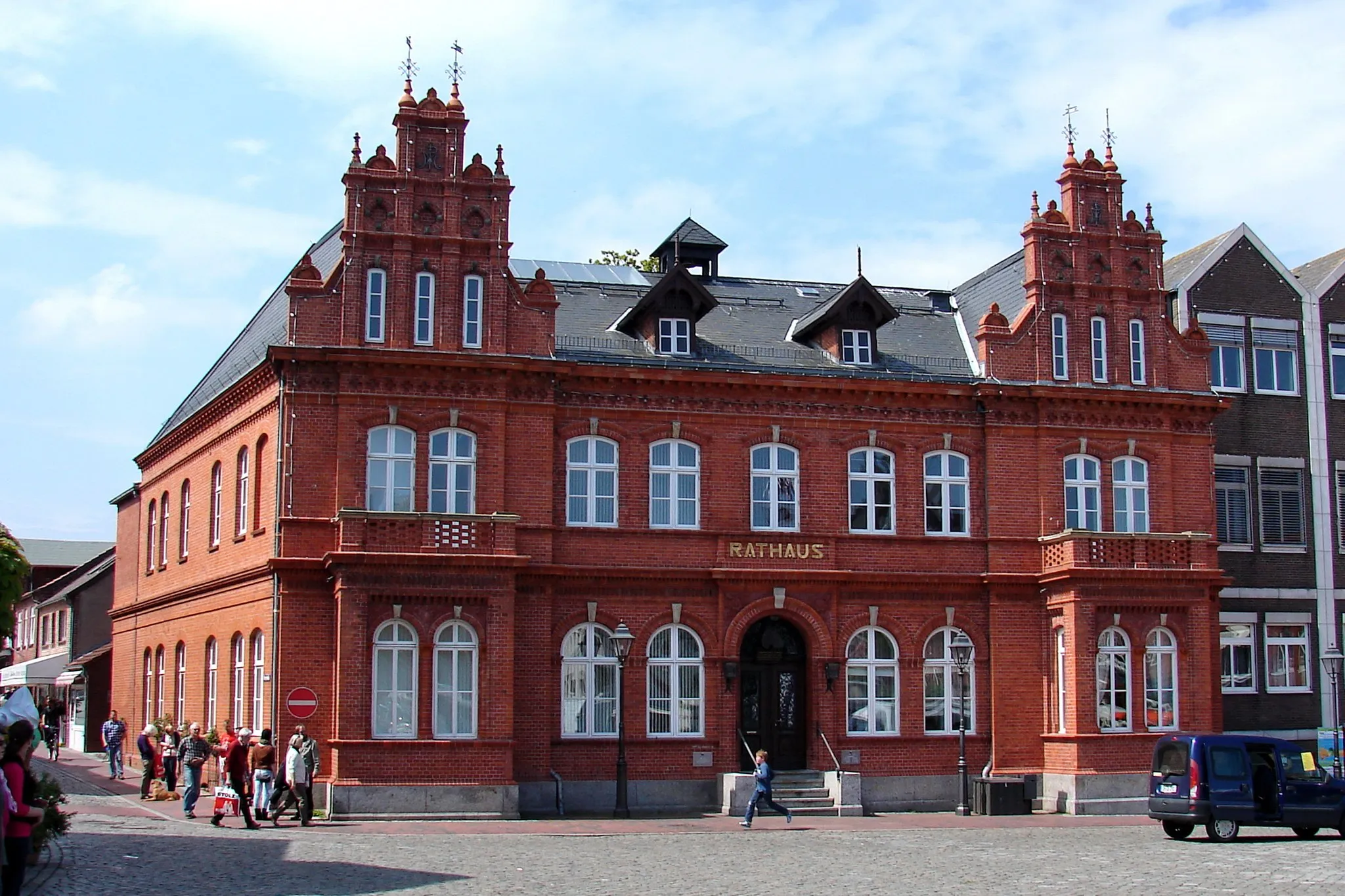 Photo showing: Rathaus von Heiligenhafen