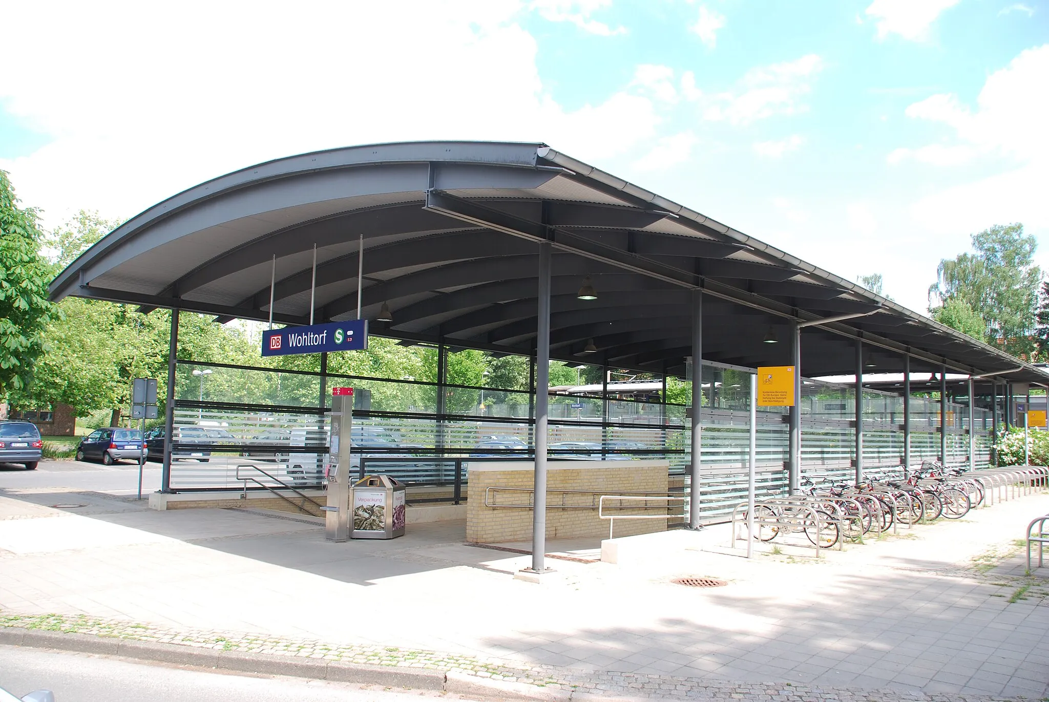 Photo showing: Wohltorf, Railway Station.