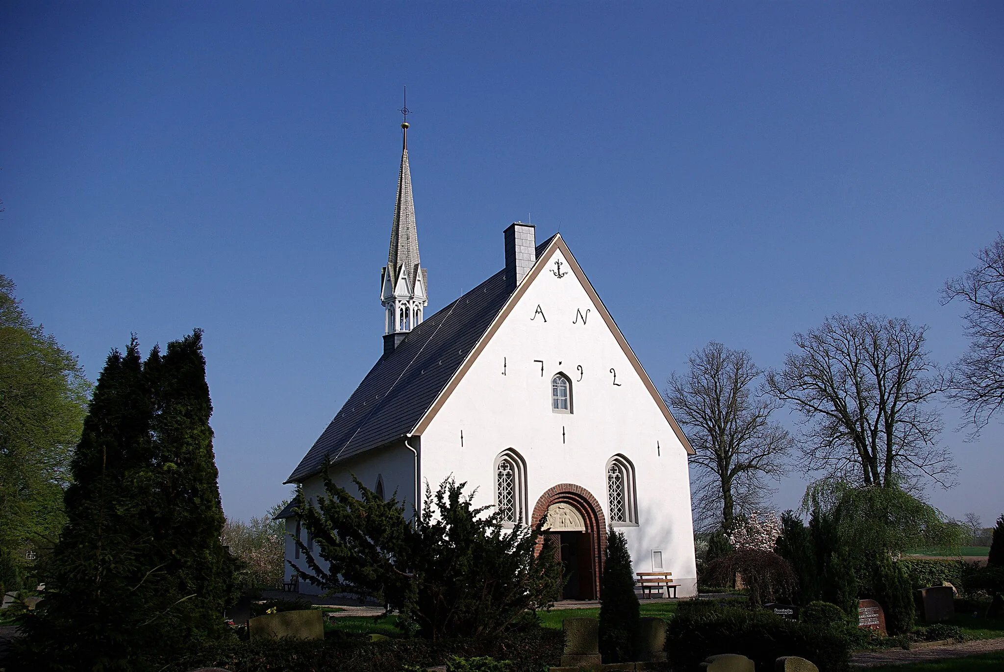 Photo showing: Oersberg in Schleswig-Holstein. Die Kirche im Ortsteil Toestrup steht unter Denkmalschutz.