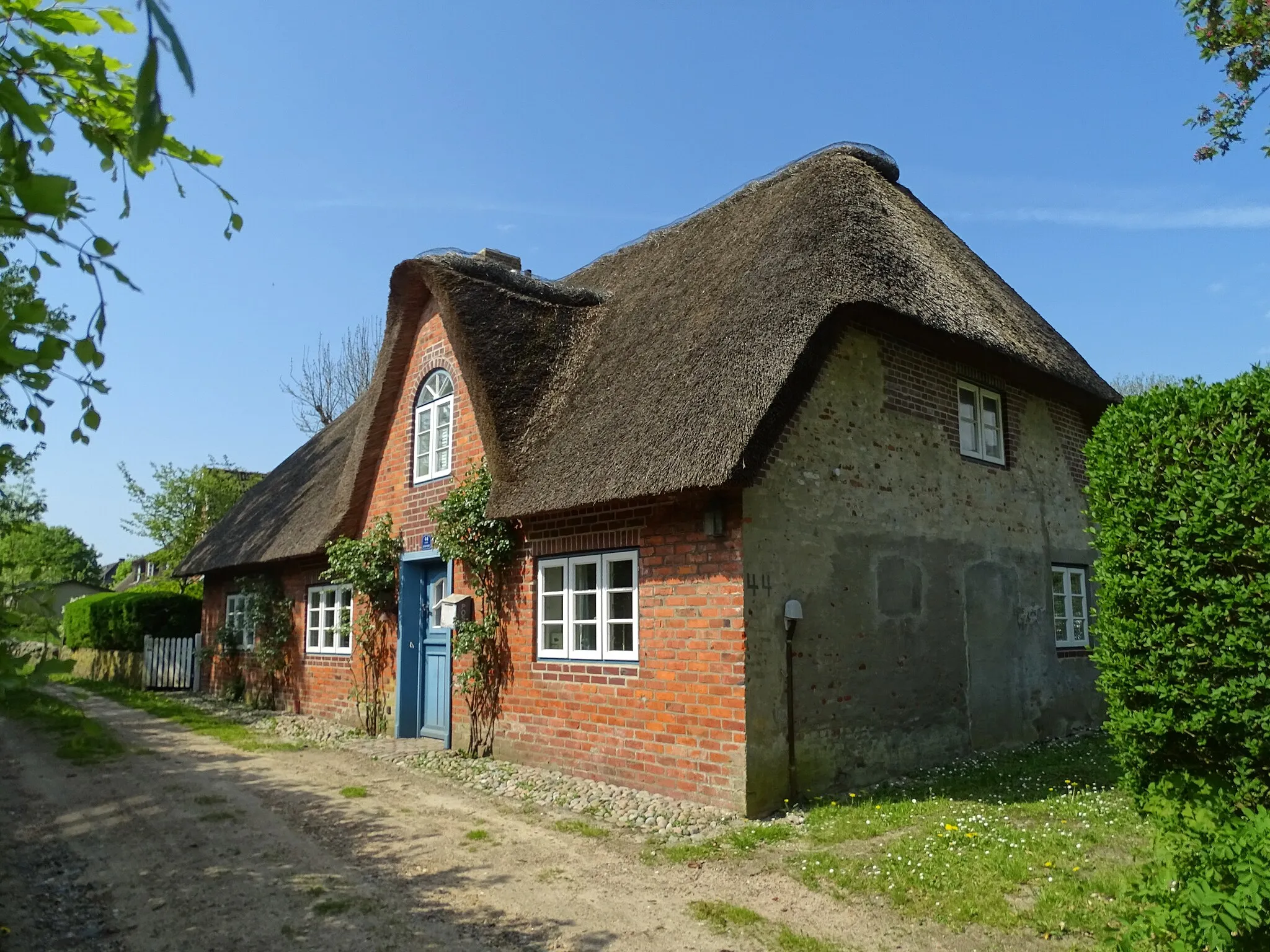 Photo showing: Wrixum (Föhr) -  Ohl-Dörp 40  -   Uthlandfriesisches Haus -