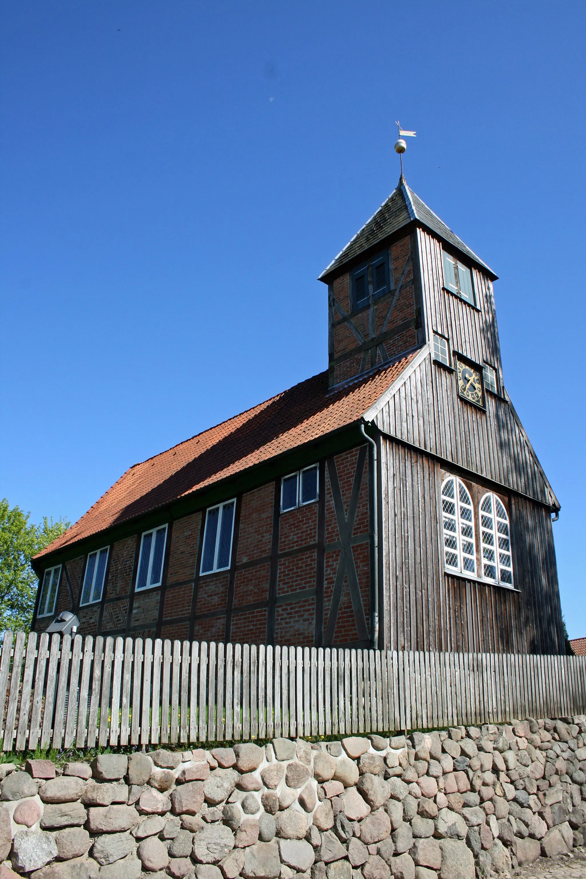 Photo showing: St.Anna Kirche in Niendorf a.d.St.