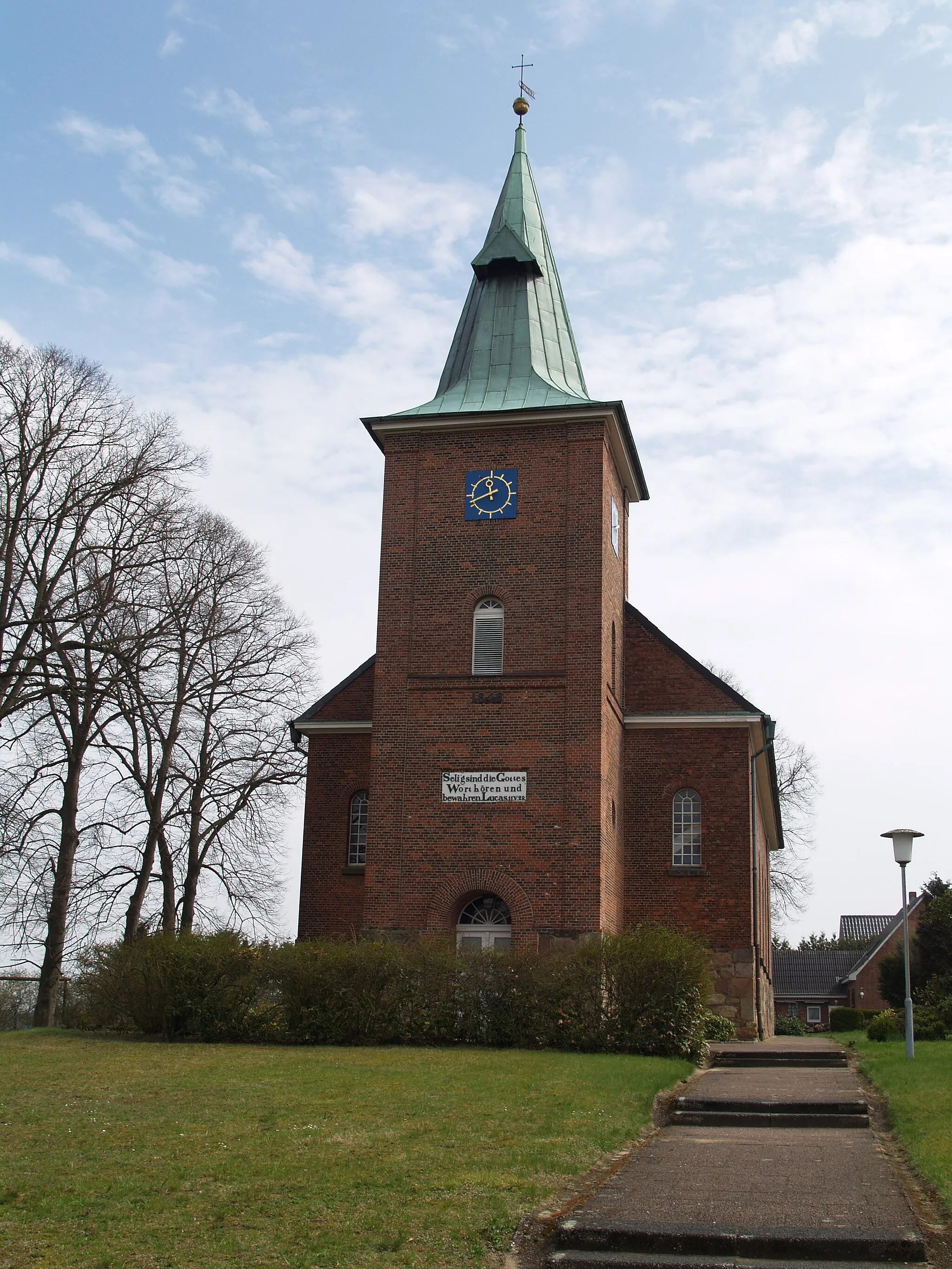 Photo showing: Kirche in Hamwarde, Herzogtum Lauenburg, Deutschland