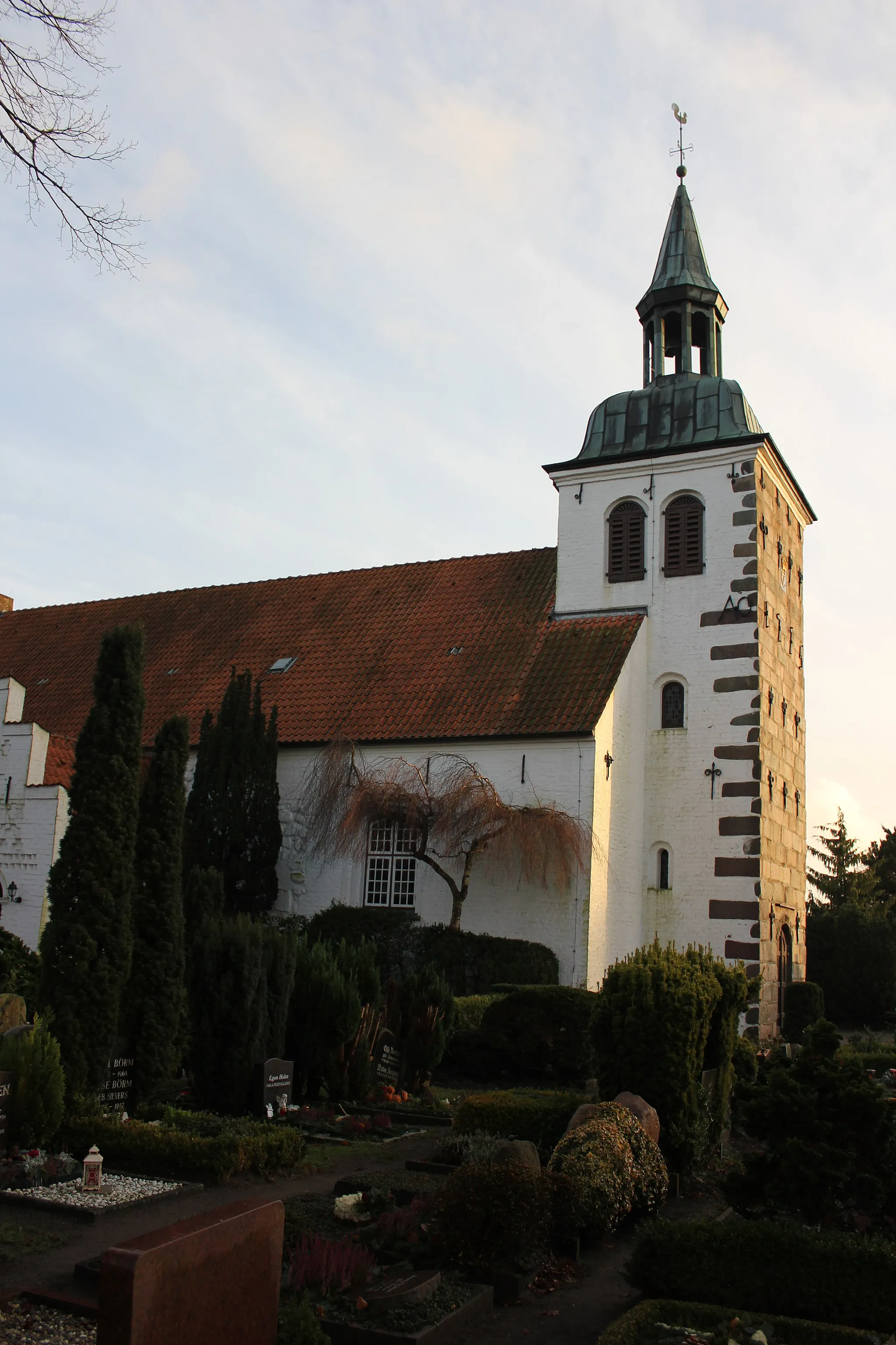 Photo showing: Die St. Johanniskirche Adelby (in Flensburg)