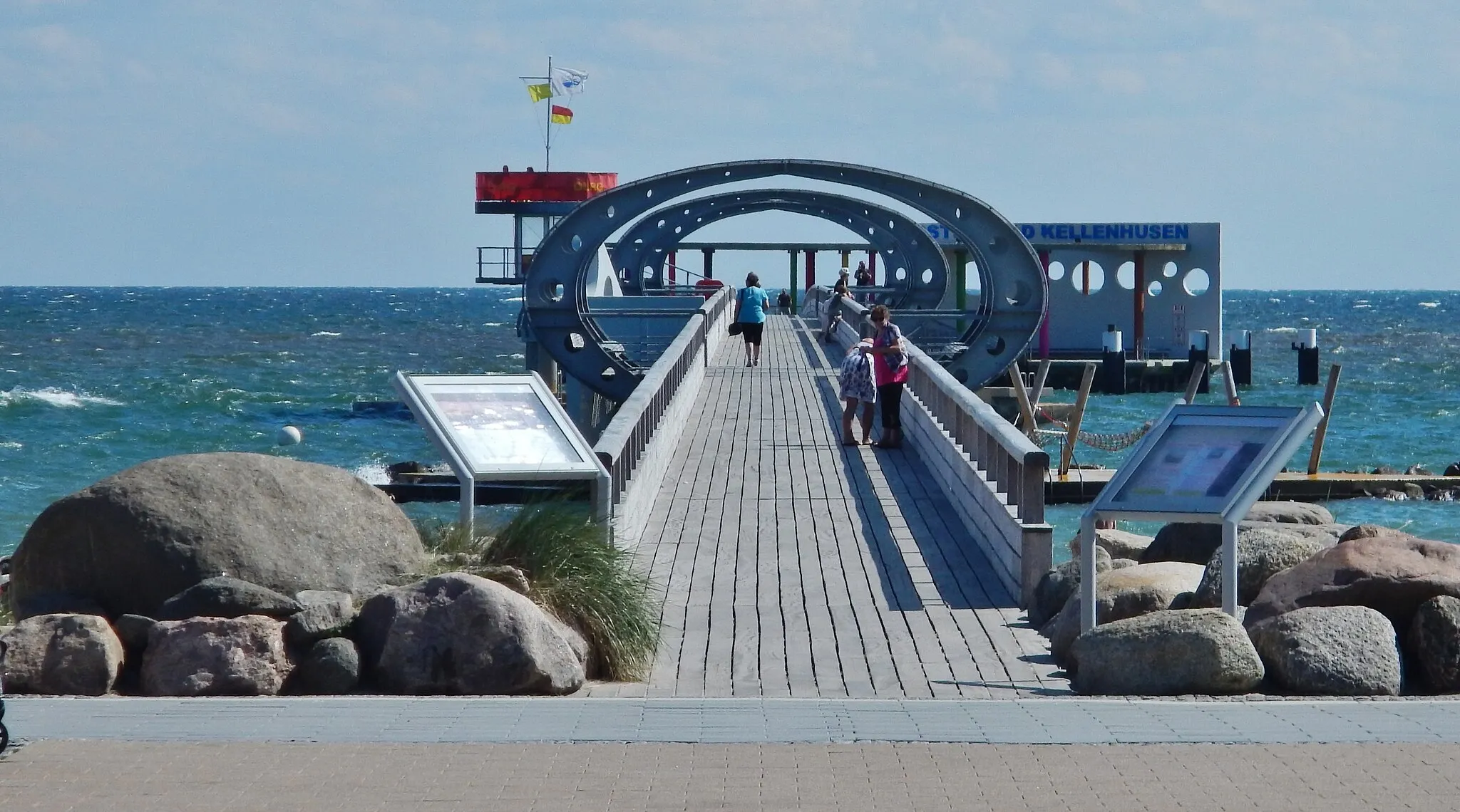 Photo showing: Seebrücke Kellenhusen