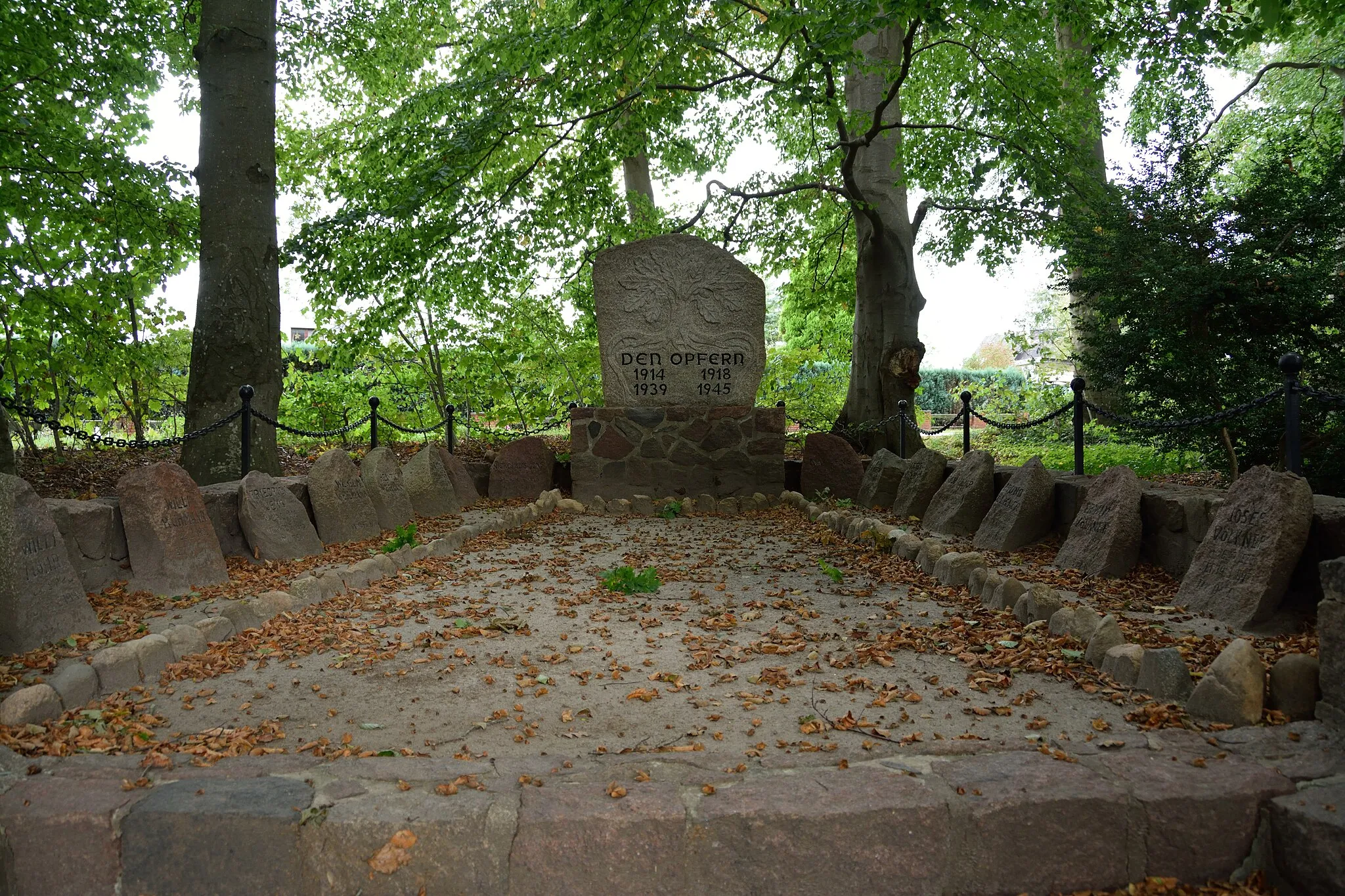 Photo showing: Ehrenmal in Bokhorst