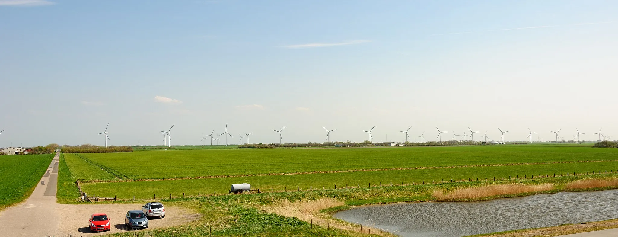 Photo showing: Friedrich-Wilhelm-Lübke-Koog Windpark