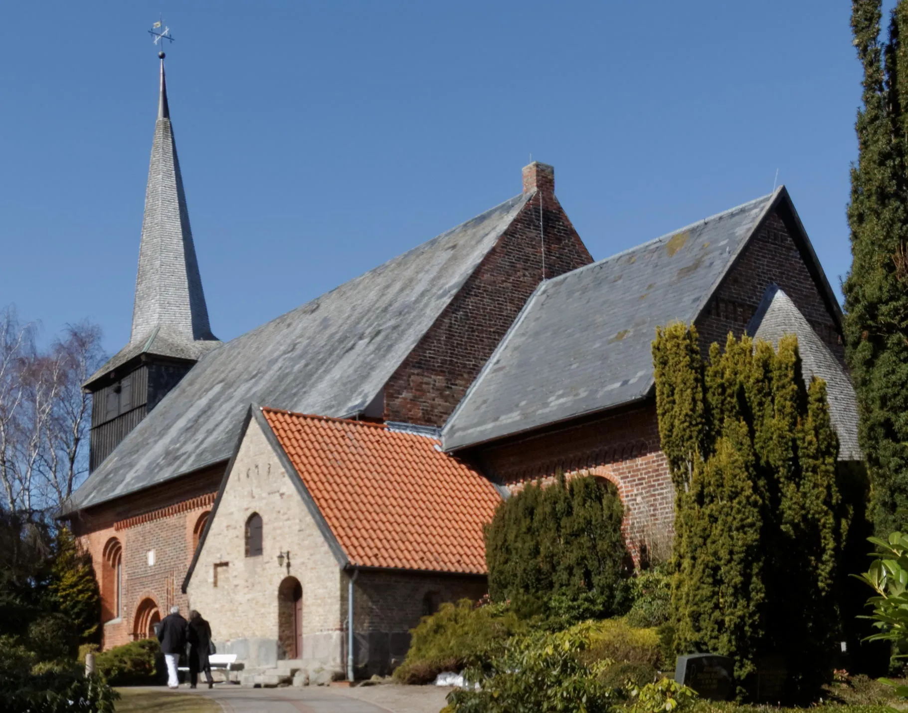 Photo showing: Rieseby, Kirche St. Petri