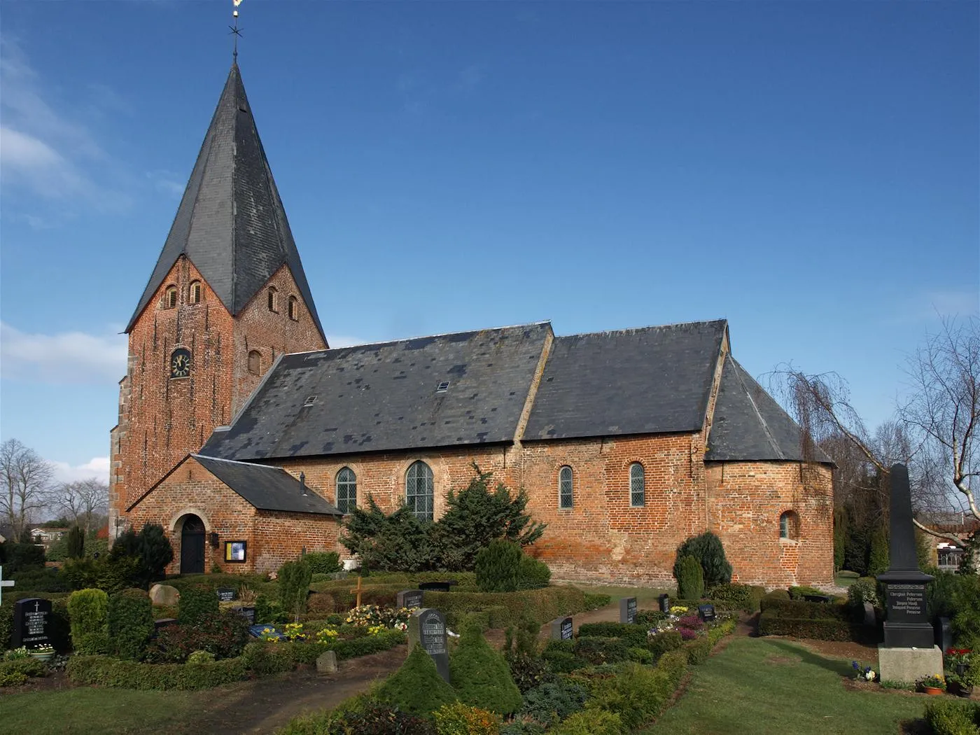Photo showing: Boel, Schleswig-Holstein (Germany), Church St. Ursula, photo 2011