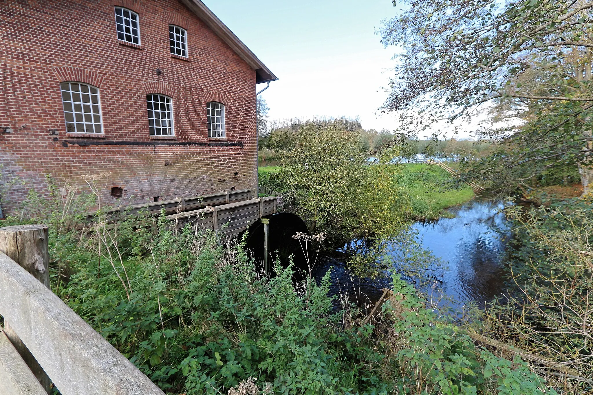 Photo showing: Beringstedt, Gut Ostermühlen; Wassermühle