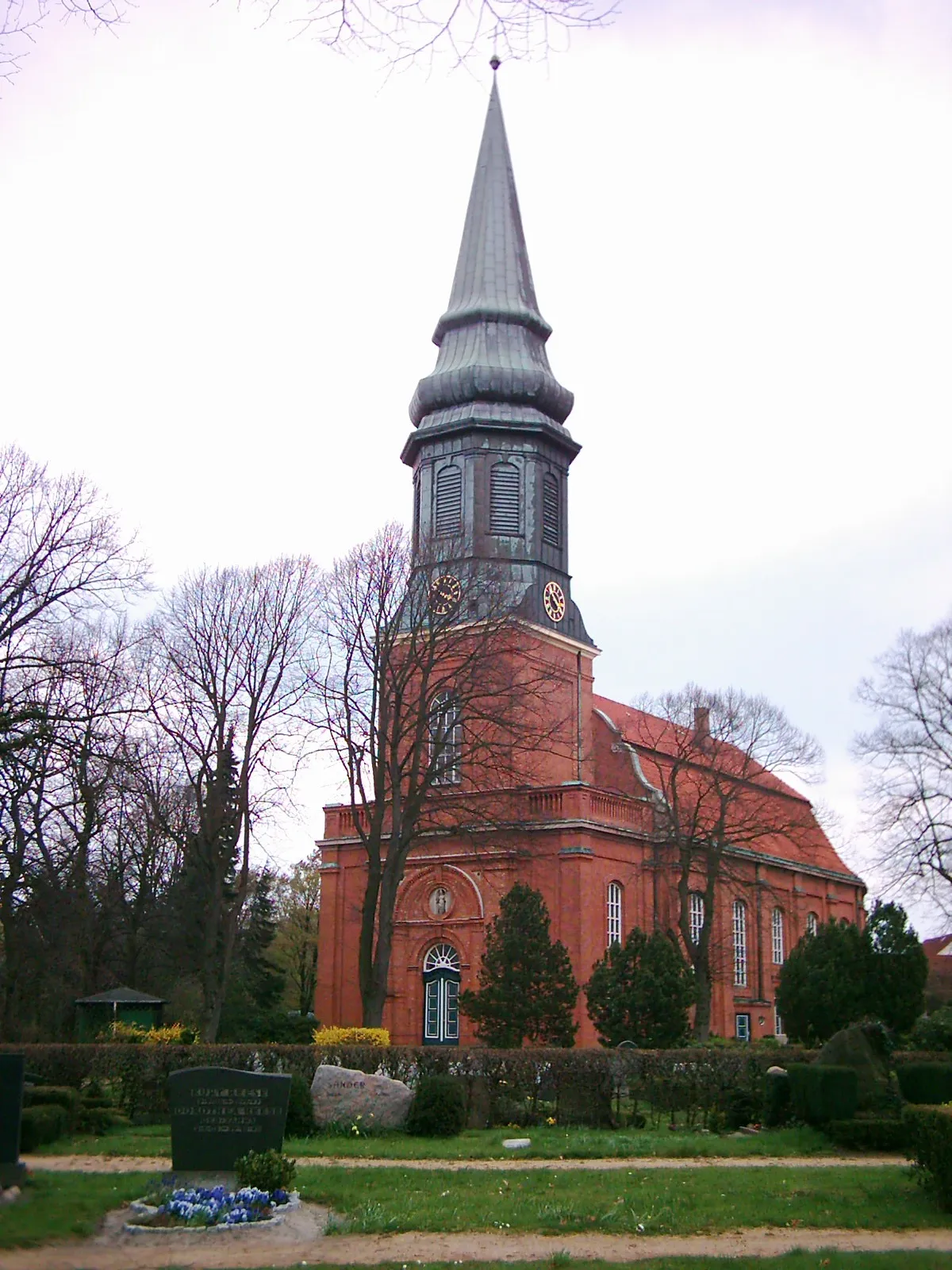 Photo showing: St. Nikolai church, Hamburg-Billwerder, Germany.