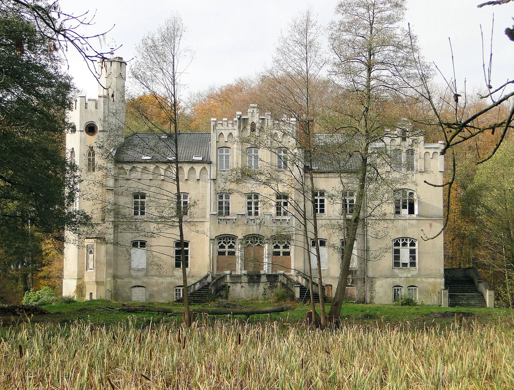 Photo showing: Manor house in Gresse, district Ludwigslust-Parchim, Mecklenburg-Vorpommern, Germany