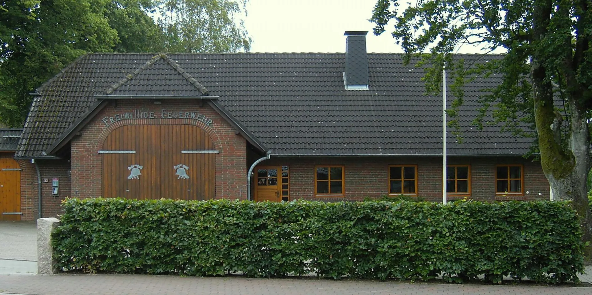 Photo showing: Fire station in Meyn (Schleswig-Holstein)