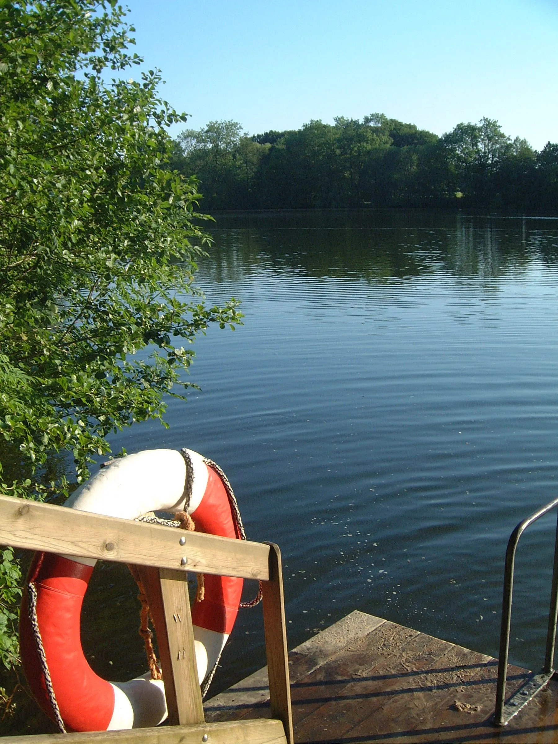 Photo showing: Badestelle in Hennstedt (Steinburg)