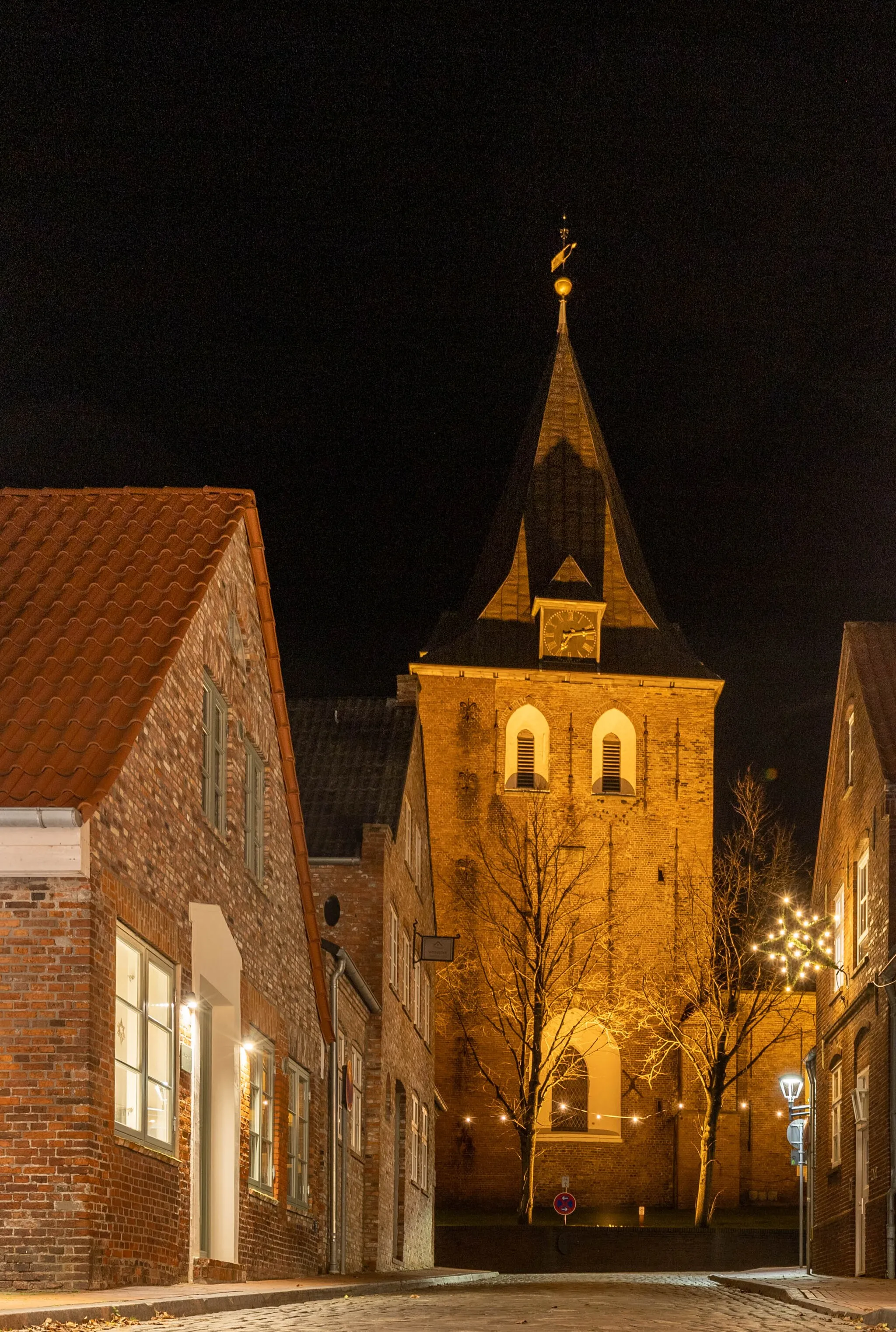 Photo showing: Turm der St.-Christians-Kirche, Garding