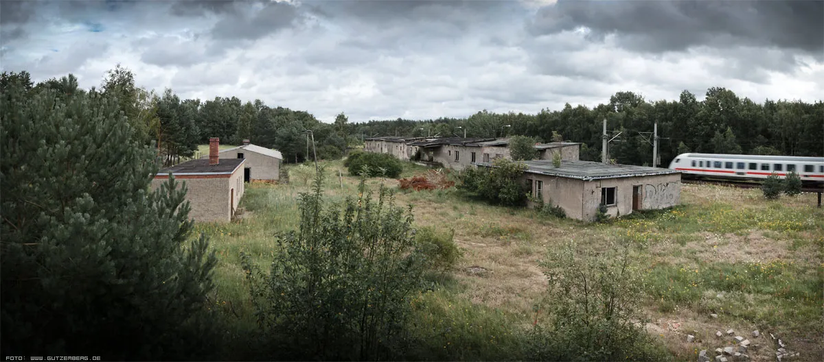 Photo showing: Die DDR-Wagengrenzstelle Kuhlenfeld im Jahr 2011