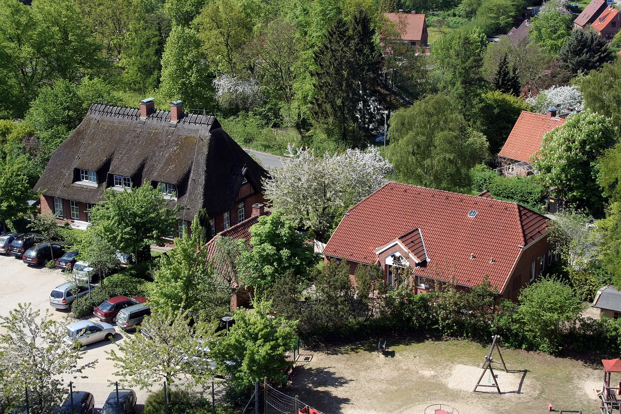 Photo showing: Ehemalige Schule und Feuerwehrgerätehaus in Sierkskdorf
