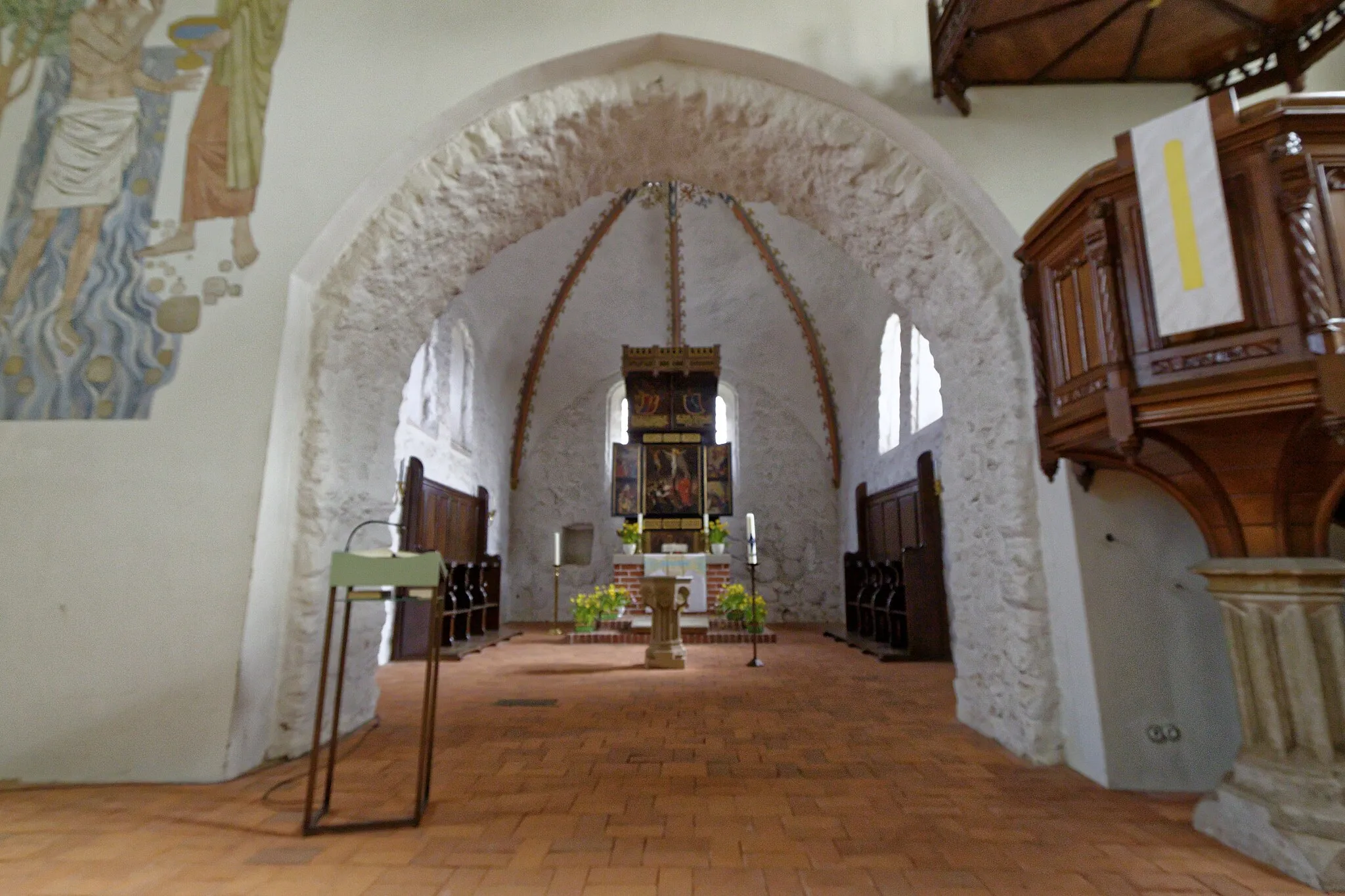 Photo showing: Brügge (Holstein) Kirche St.Johannis; Innenausstattung
