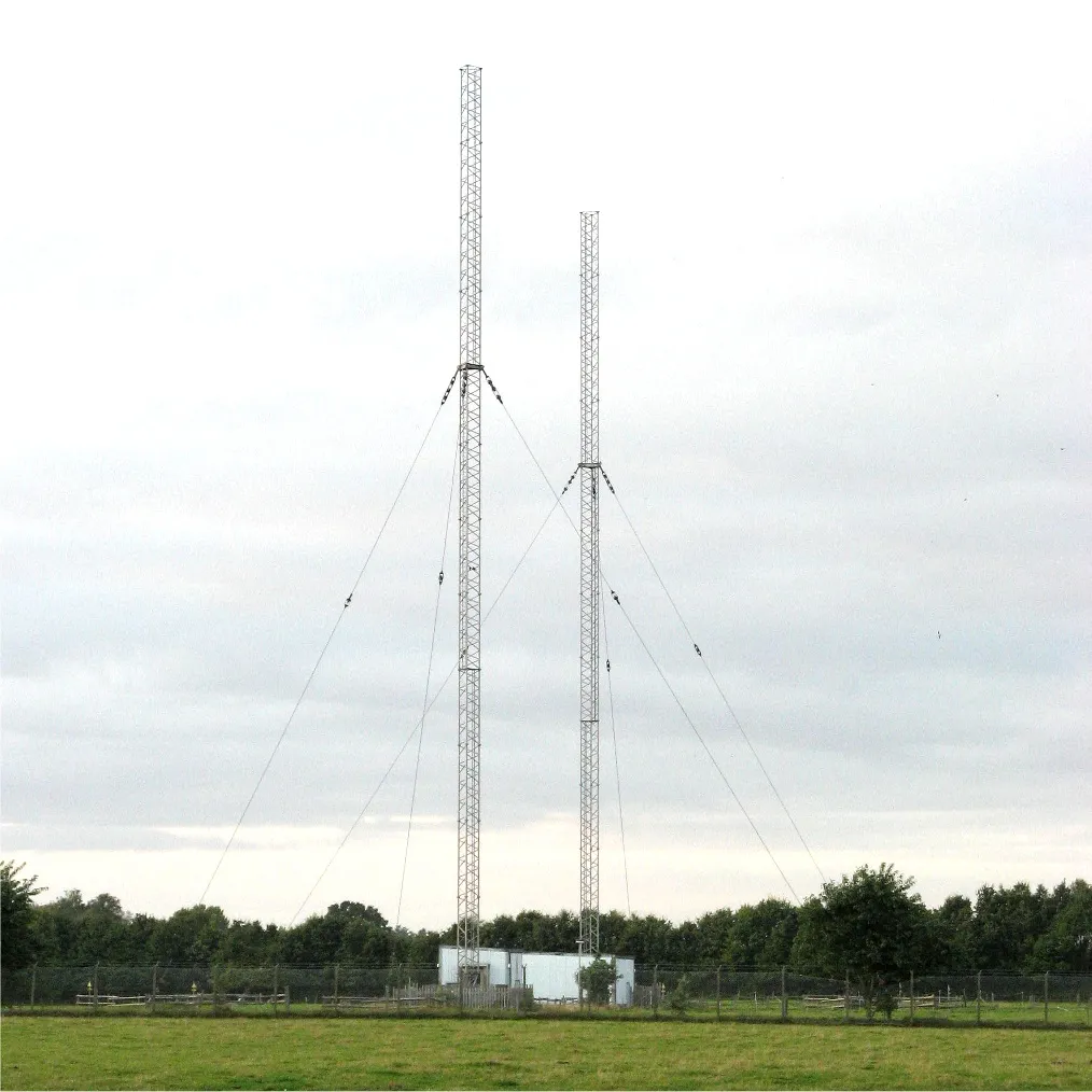 Photo showing: MW Transmitting Site of Deutschlandfunk 1269 kHz at Ehndorf / Neumuenster