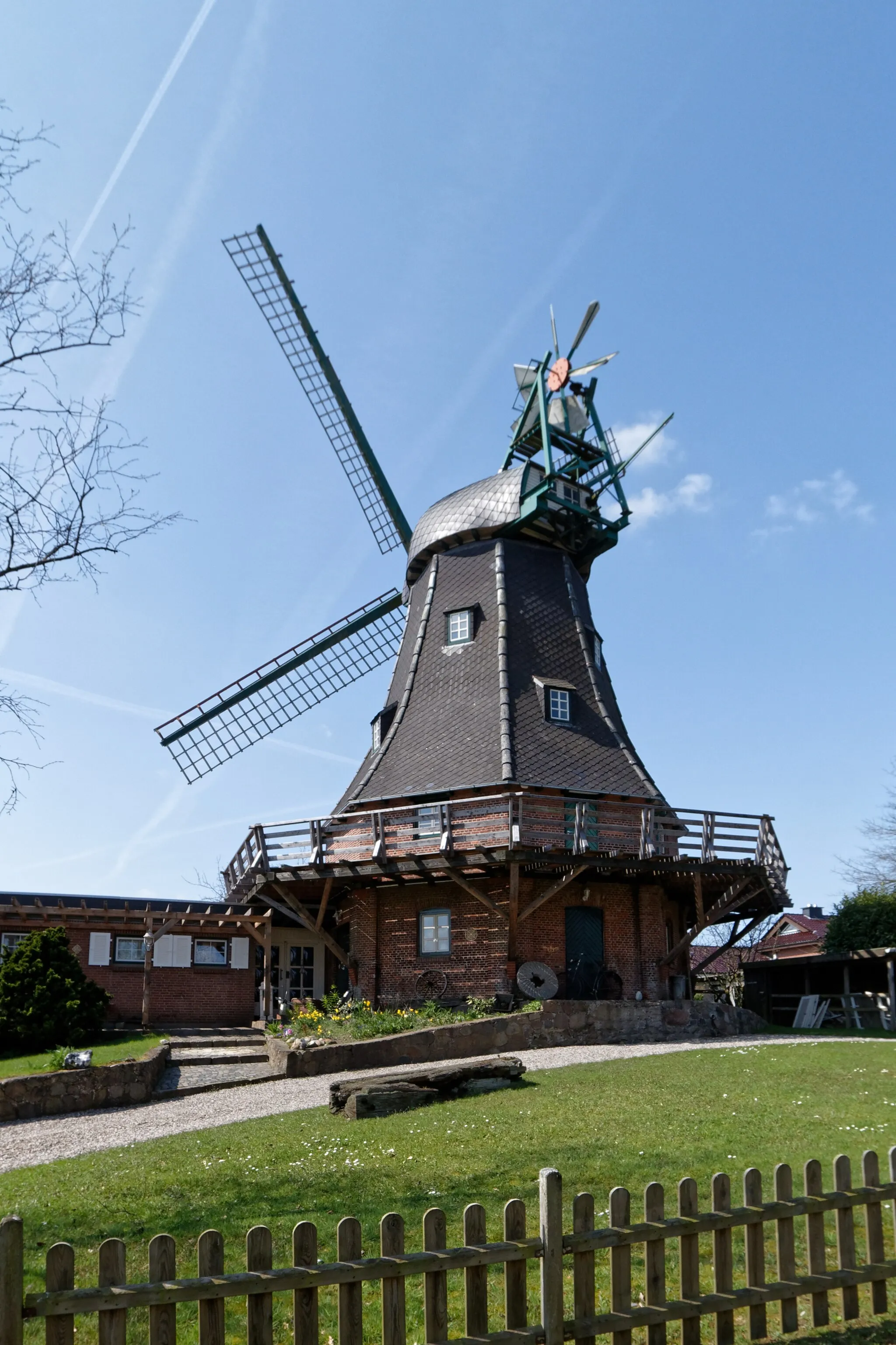 Photo showing: Todenbüttel, Windmühle "Senta"