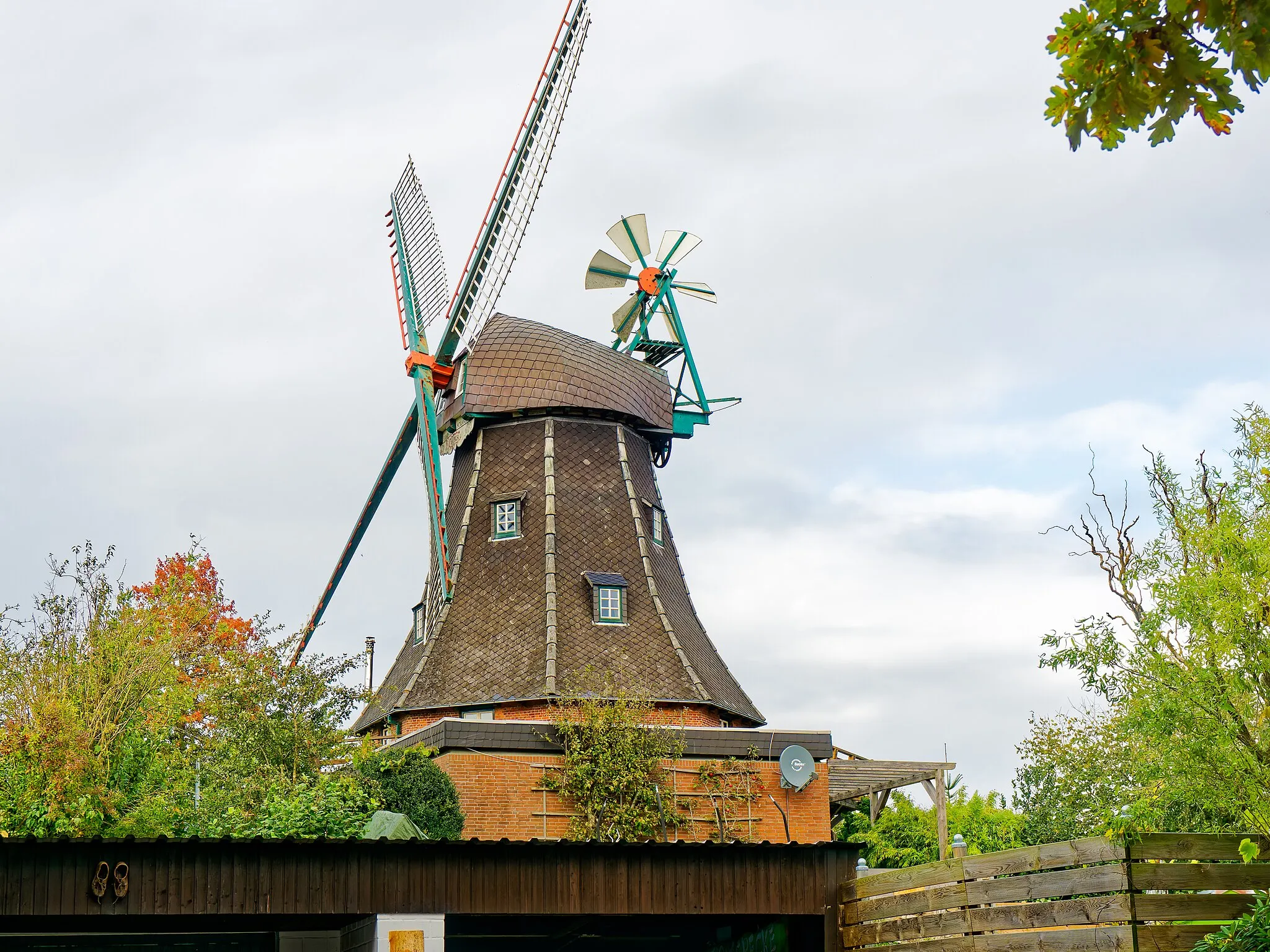 Photo showing: Galerieholländermühle „Senta" Mühlenweg 1 in Todenbüttel  ID 6345