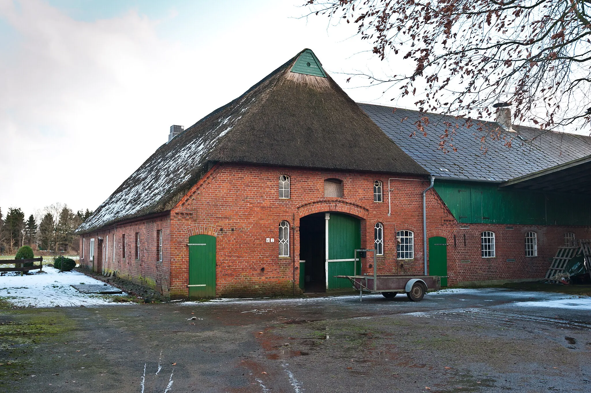 Photo showing: Bauernhof in Alt Duvenstedt im Kreis Rendsburg-Eckernförde  (Schleswig-Holstein)