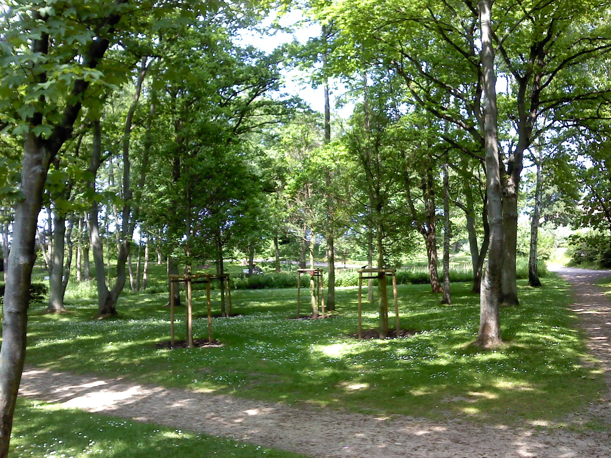 Photo showing: Park An der Acht - Niendorf Harbour