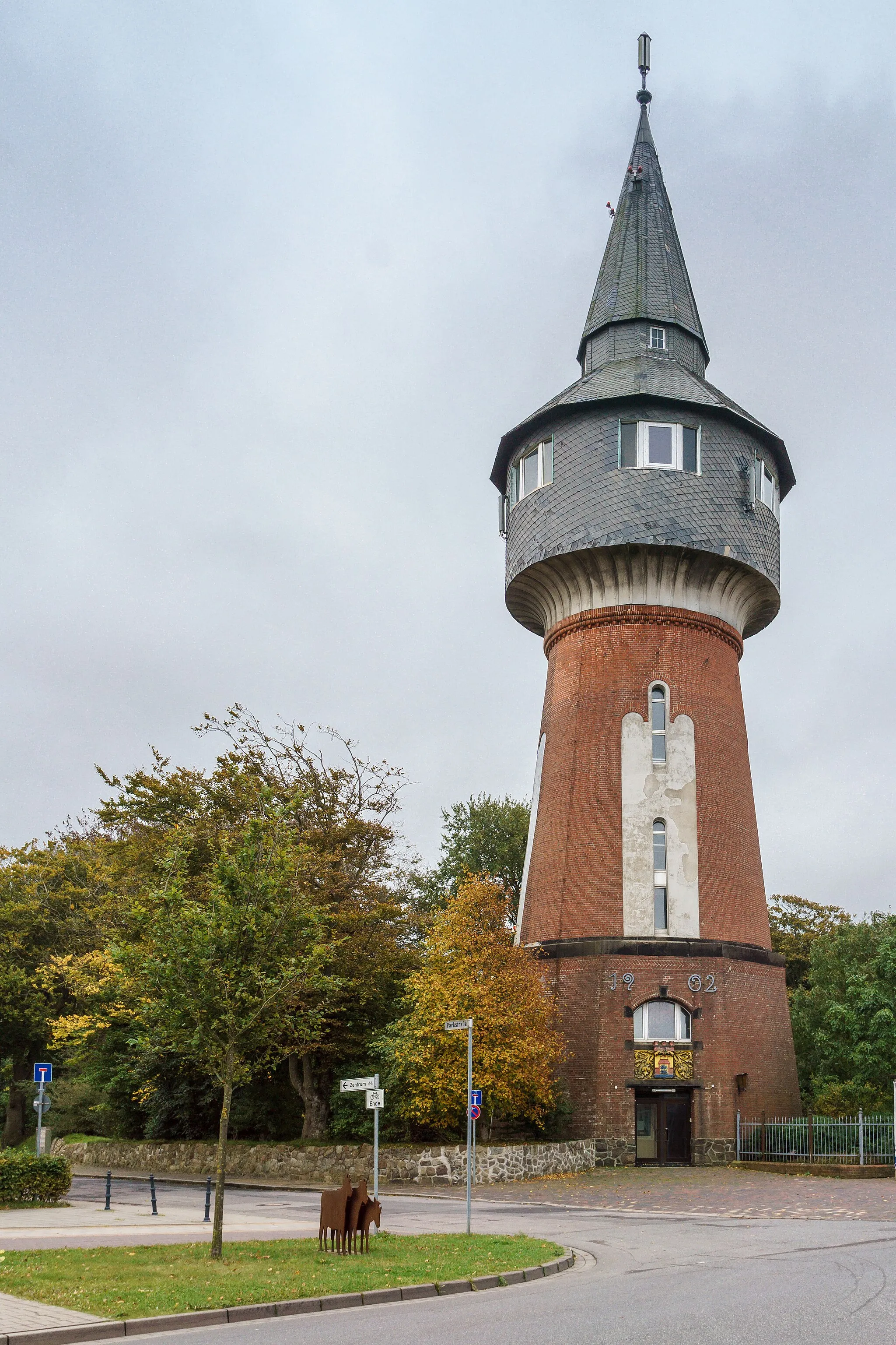 Photo showing: Wasserturm, Marktstraße 2 in Husum