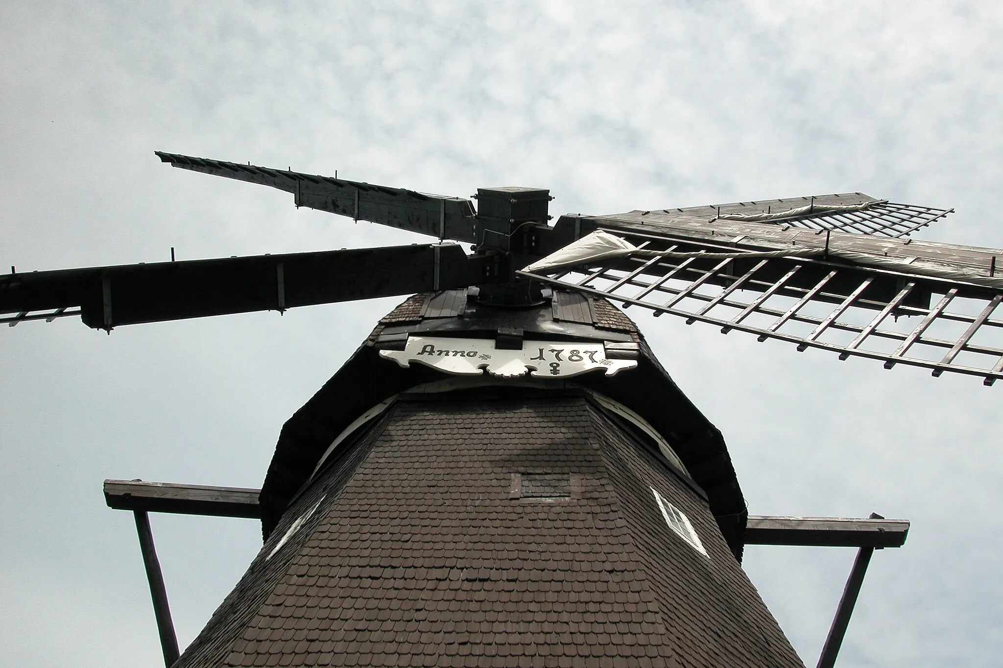 Photo showing: Windmühle von 1787 in Lemkenhafen