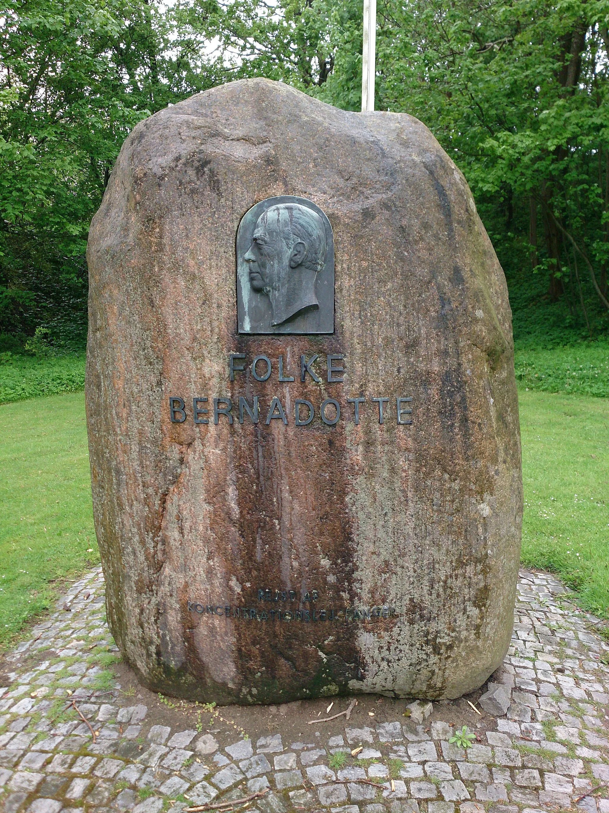 Photo showing: Memorial Folke Bernadotte