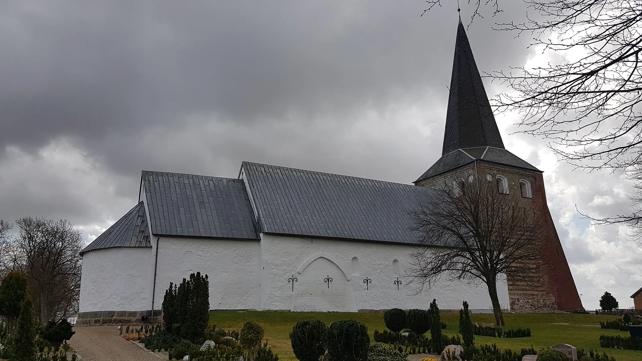 Photo showing: Bjolderup Kirke fra nord
