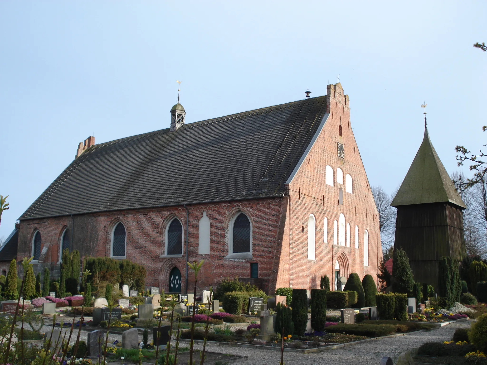 Photo showing: Die Kirche in Landkirchen auf Fehmarn