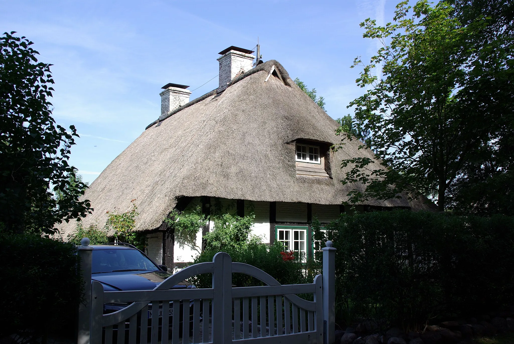 Photo showing: Thumby in Schleswig-Holstein. Das Haus Alter Schulweg 5 steht unter Denkmalschutz.