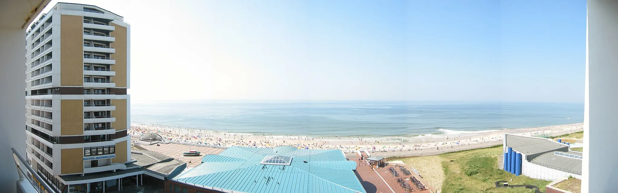 Photo showing: Panorama shot of Westerland, Sylt, Germany.