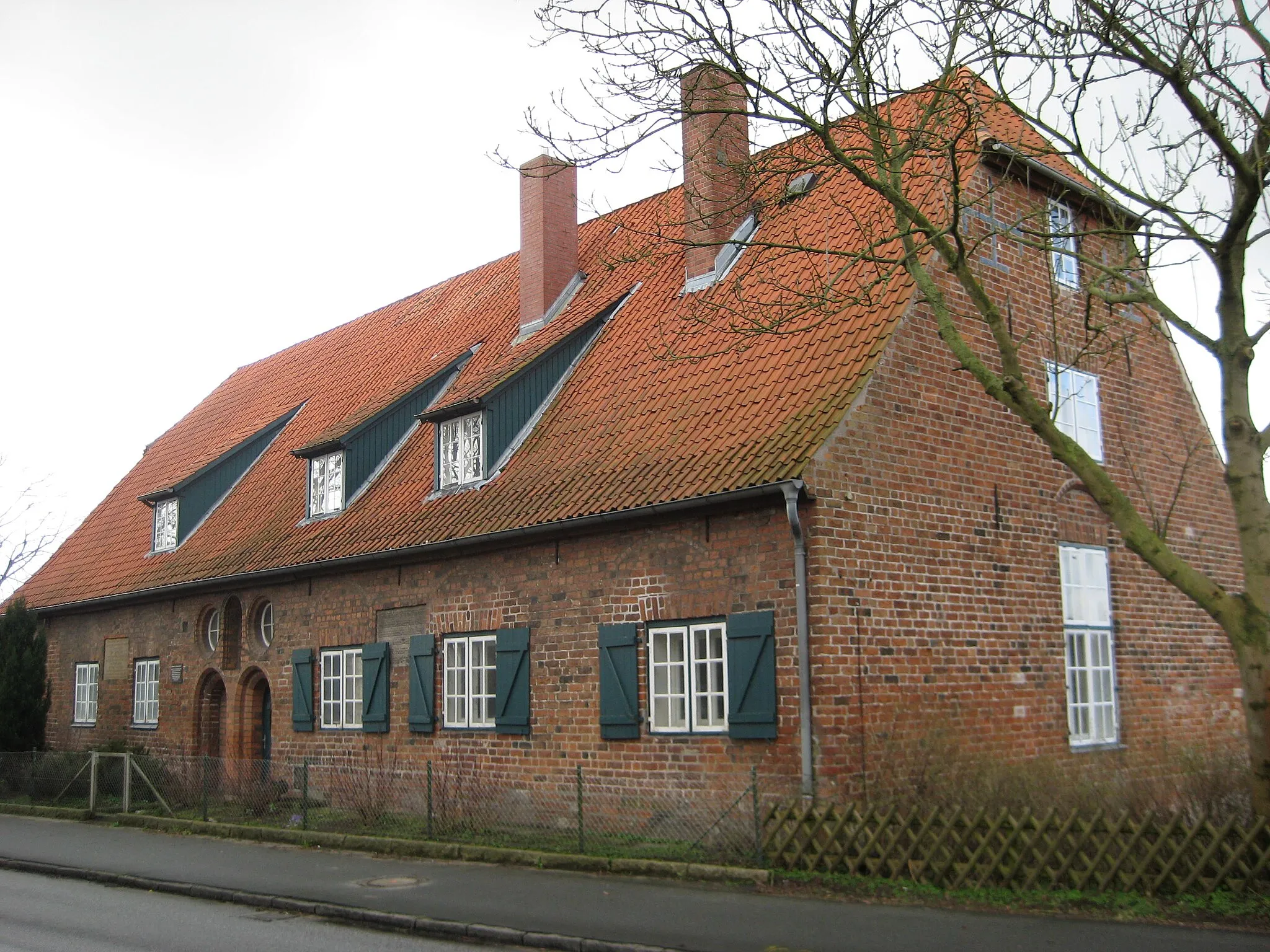 Photo showing: Siechenhaus in Klein-Grönau, gehört zu Lübeck, liegt aber in mitten Groß Grönau