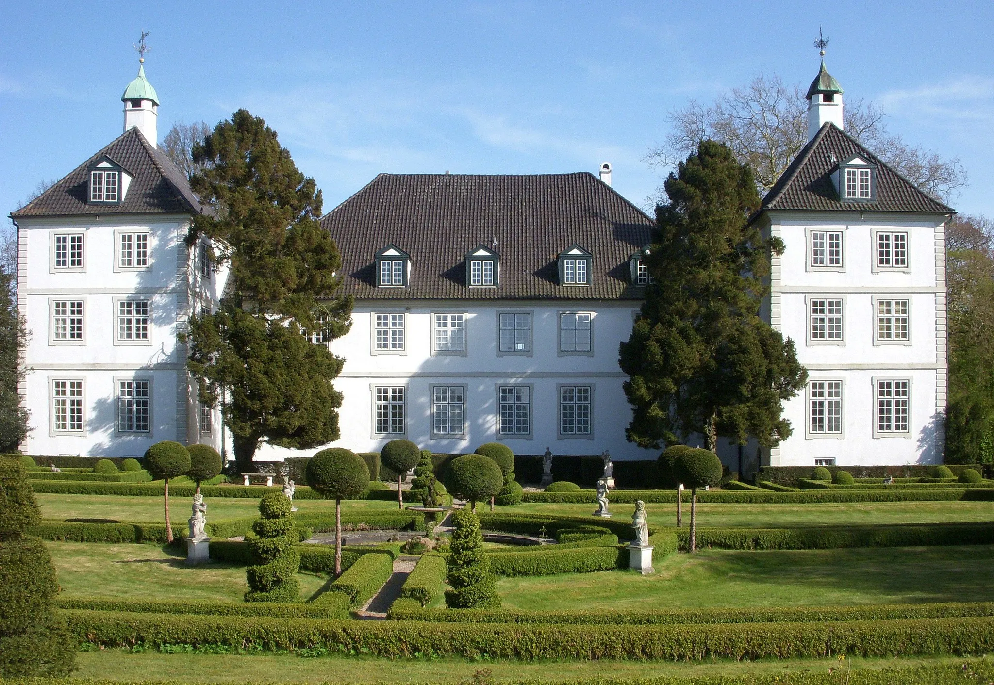 Photo showing: Gut Panker, Herrenhaus, Schleswig-Holstein