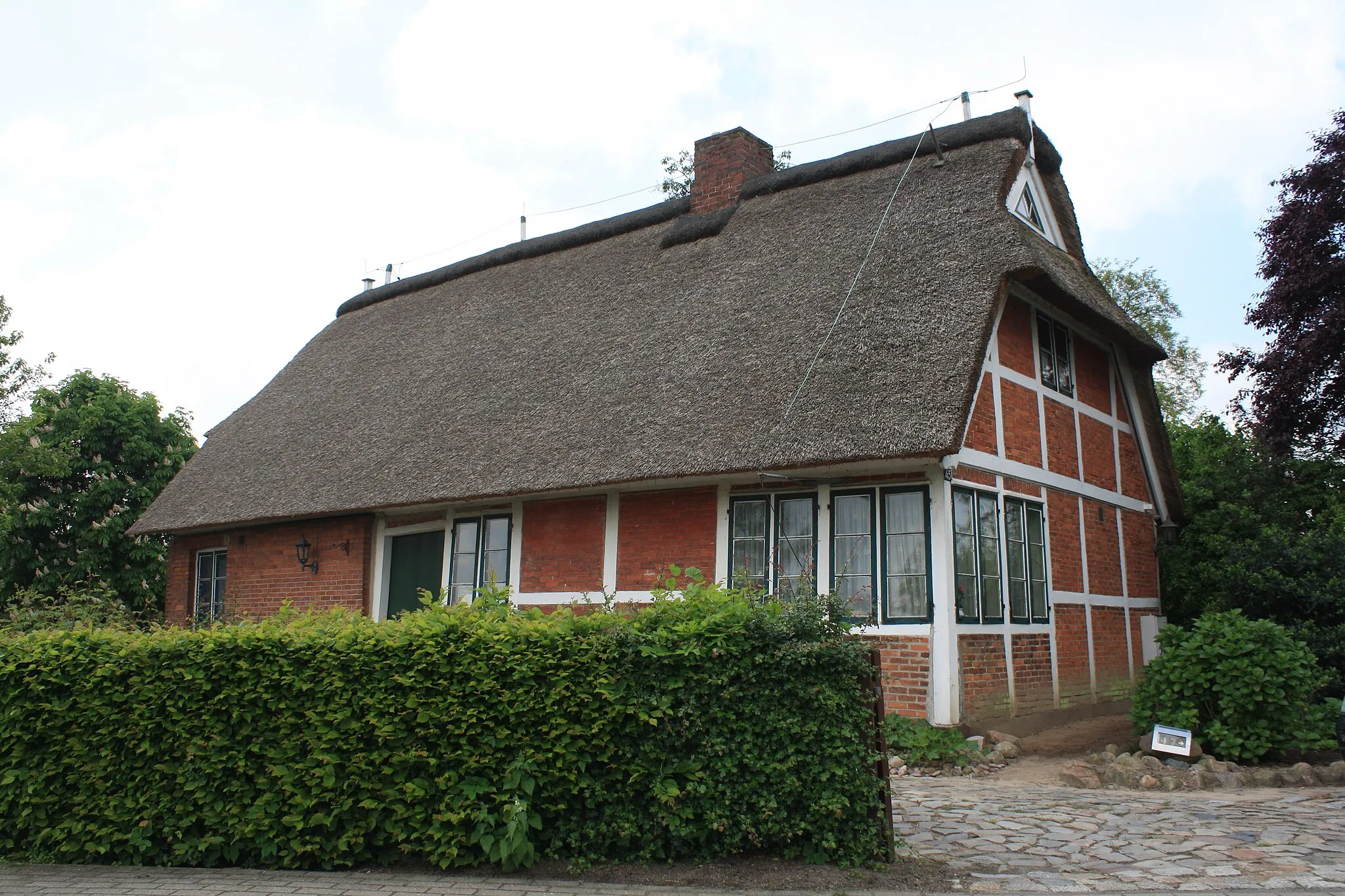 Photo showing: Wohnhaus/Stall (Horster Damm 45)