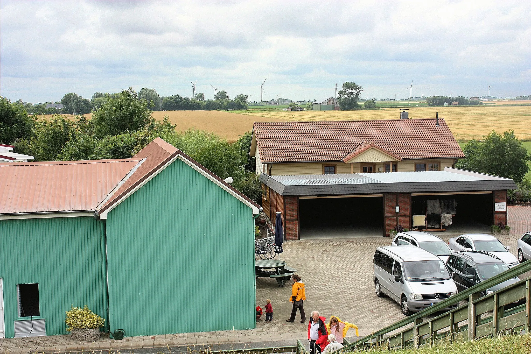 Photo showing: Nordstrand, the farm shop Baumbach