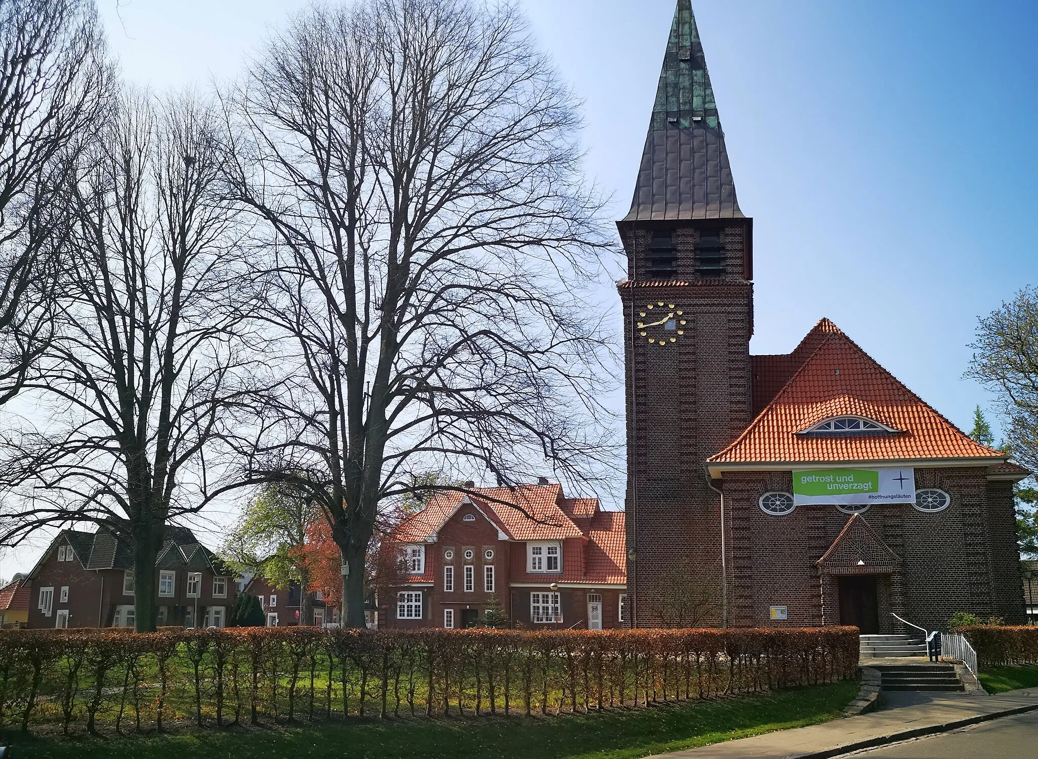Photo showing: Brunsbüttel / evang.-luth. Pauluskirche