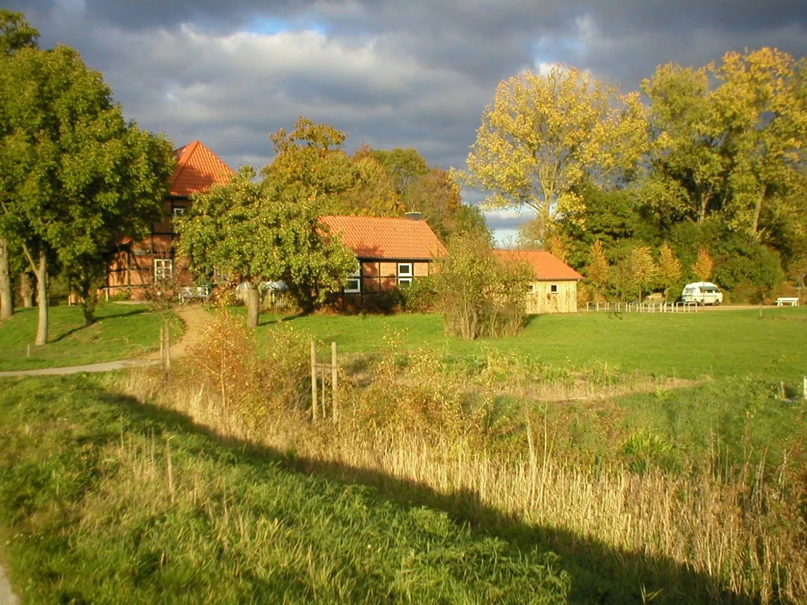 Photo showing: Informations- und Gästehaus Alte Schule Neu-Wendischthun, Cafe & Radlerherberge mit Ausstellung zur Geschichte der innerdeutschen Grenze