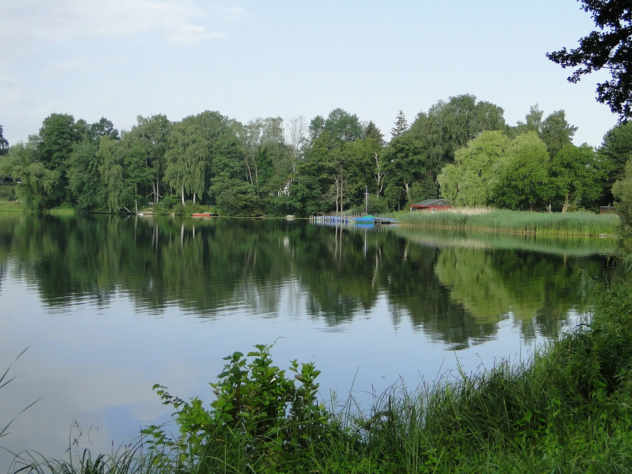 Photo showing: Lake Salemer See in Salem, disctrict Herzogtum Lauenburg, Schleswig-Holstein, Germany