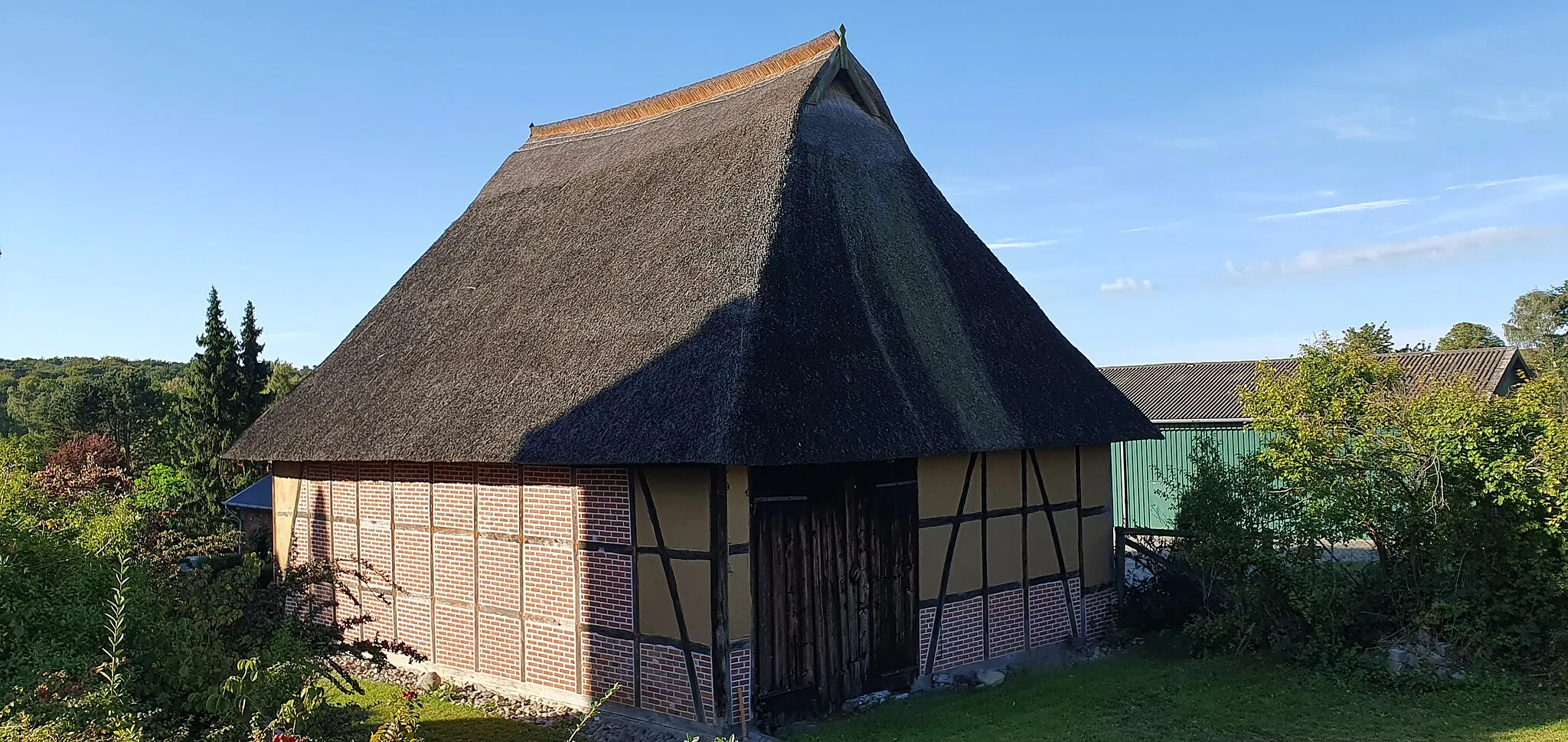 Photo showing: Dreiständerscheune, Seestraße 33, 23911 Salem; Cultural heritage monuments in Salem (Lauenburg)