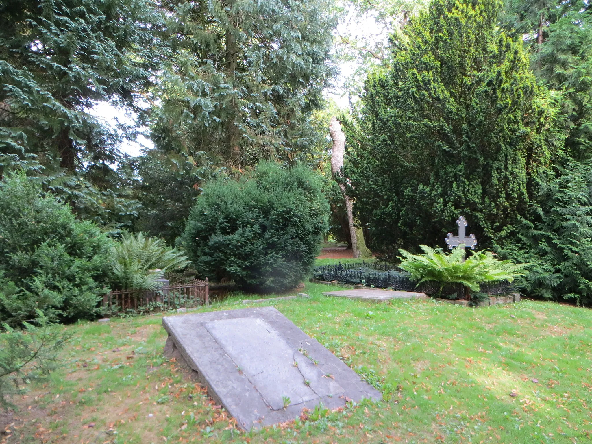 Photo showing: Bild vom Alten Friedhof (Flensburg)