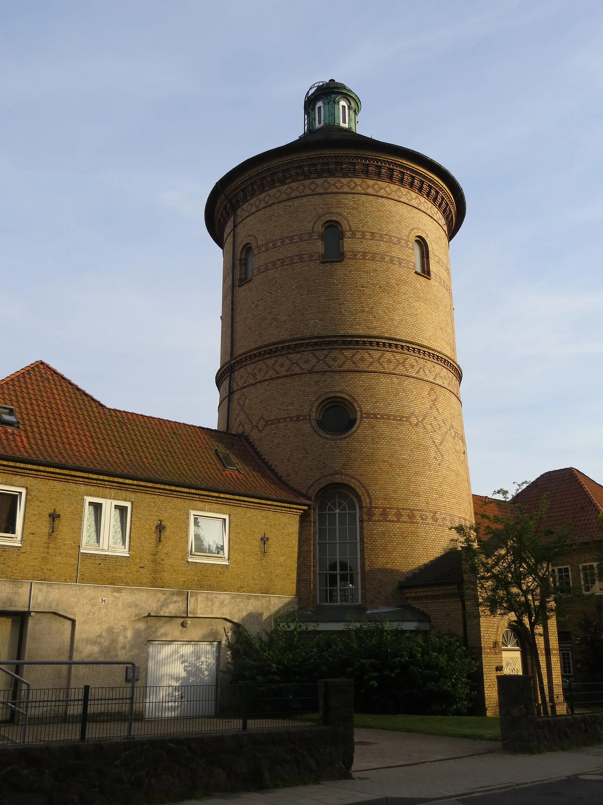 Photo showing: Alter Wasserturm Flensburg auf dem Mühlenberg (Flensburg)